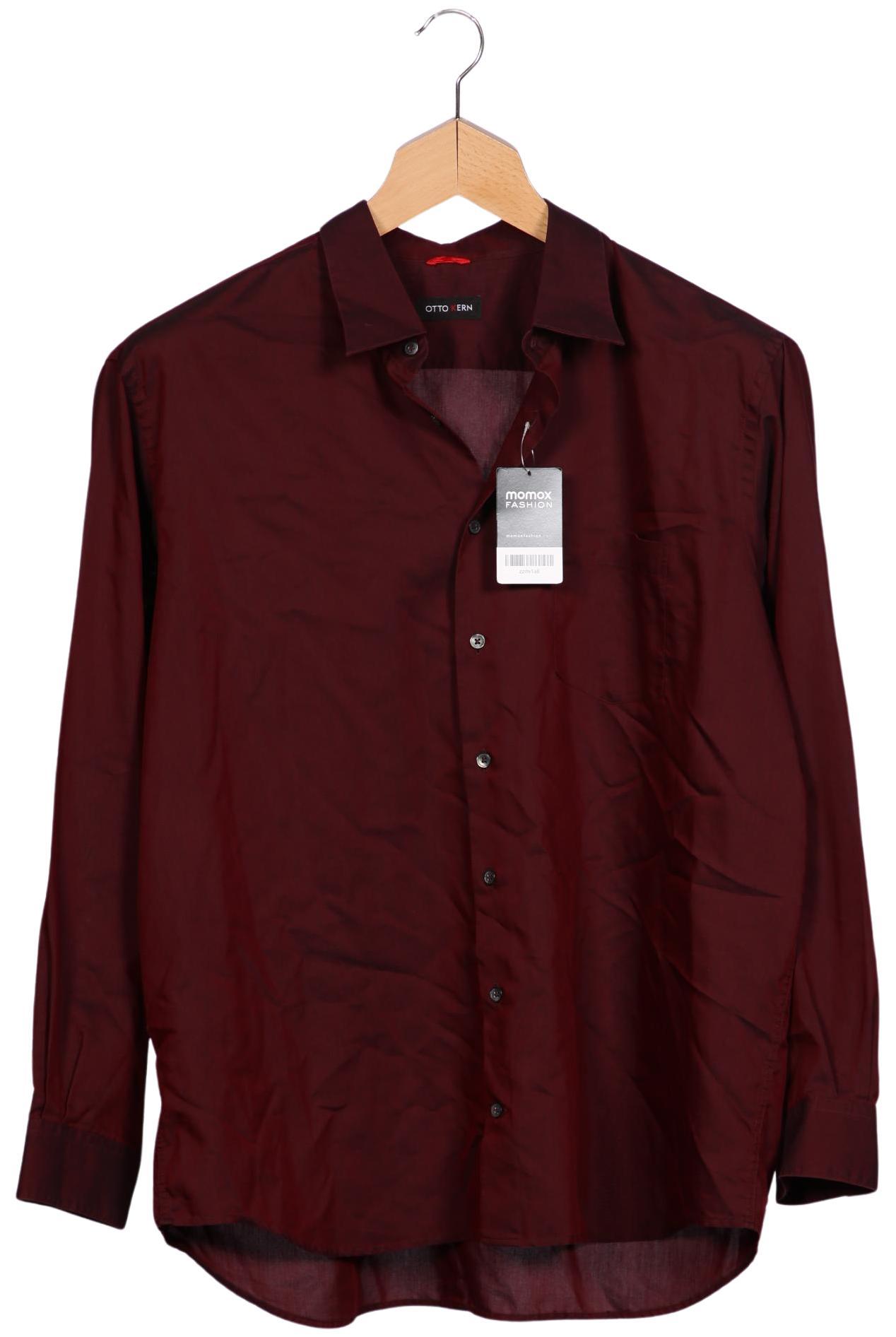 Thumbnail - Otto Kern Herren Hemd, bordeaux, Gr. 56
