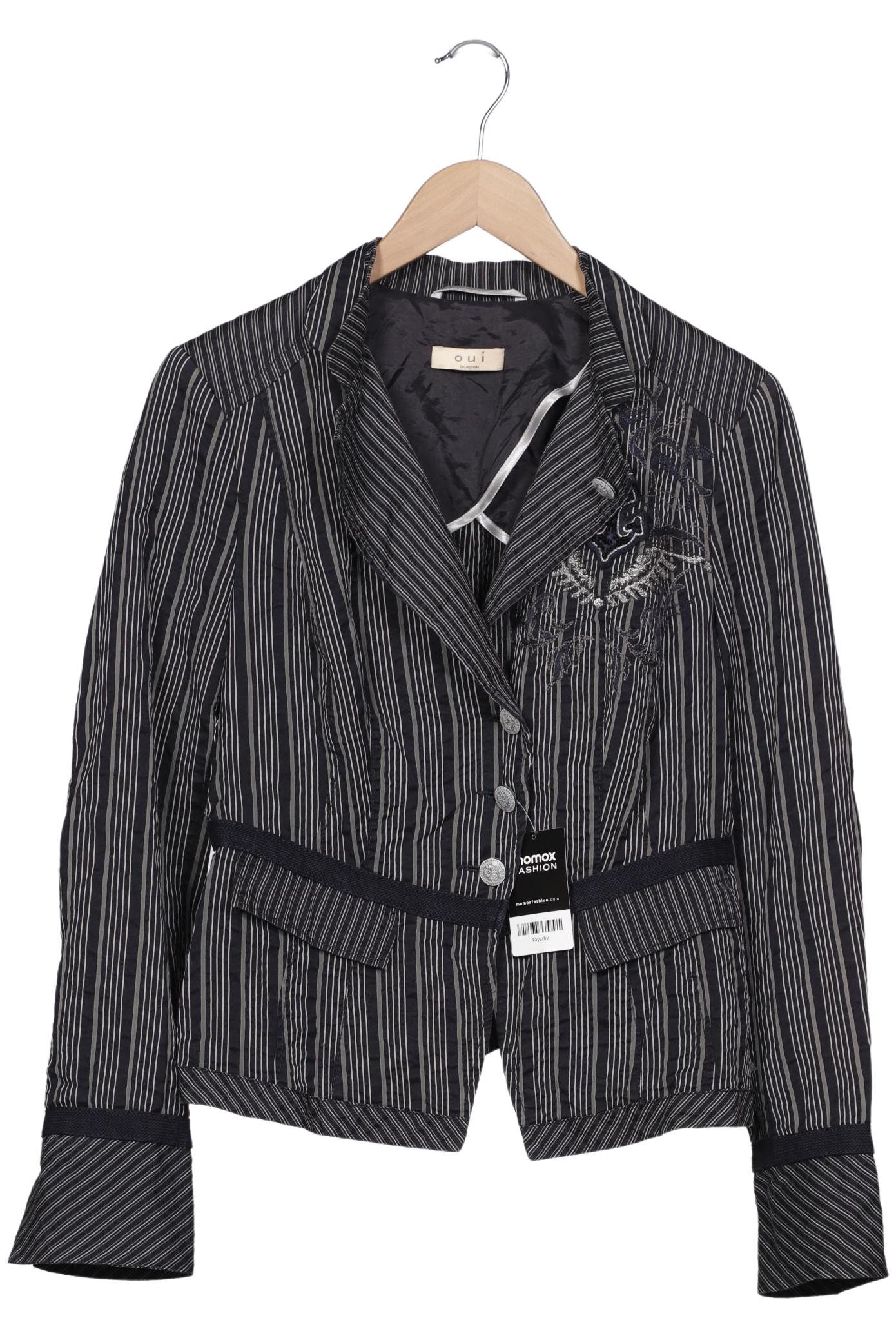 

Oui Damen Blazer, marineblau, Gr. 40