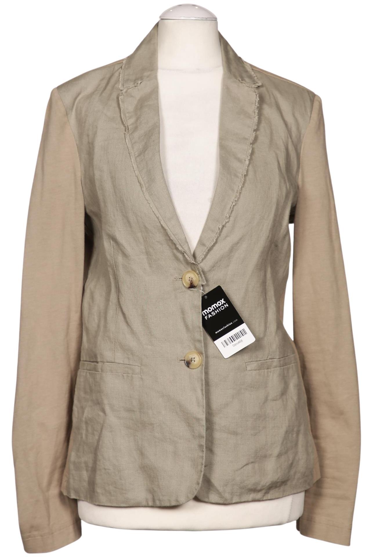 

Oui Damen Blazer, beige, Gr. 34