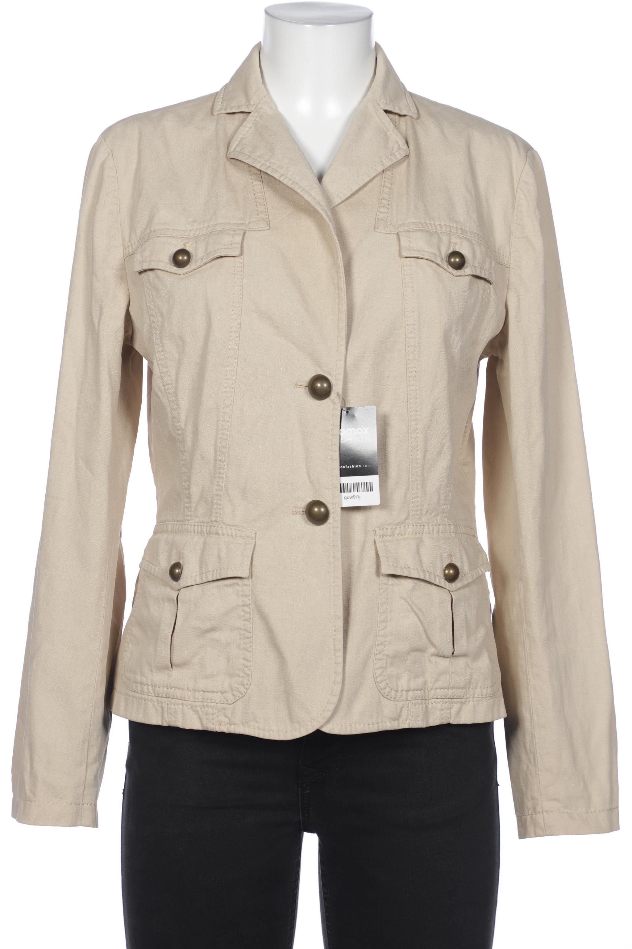 

Oui Damen Blazer, beige, Gr. 38