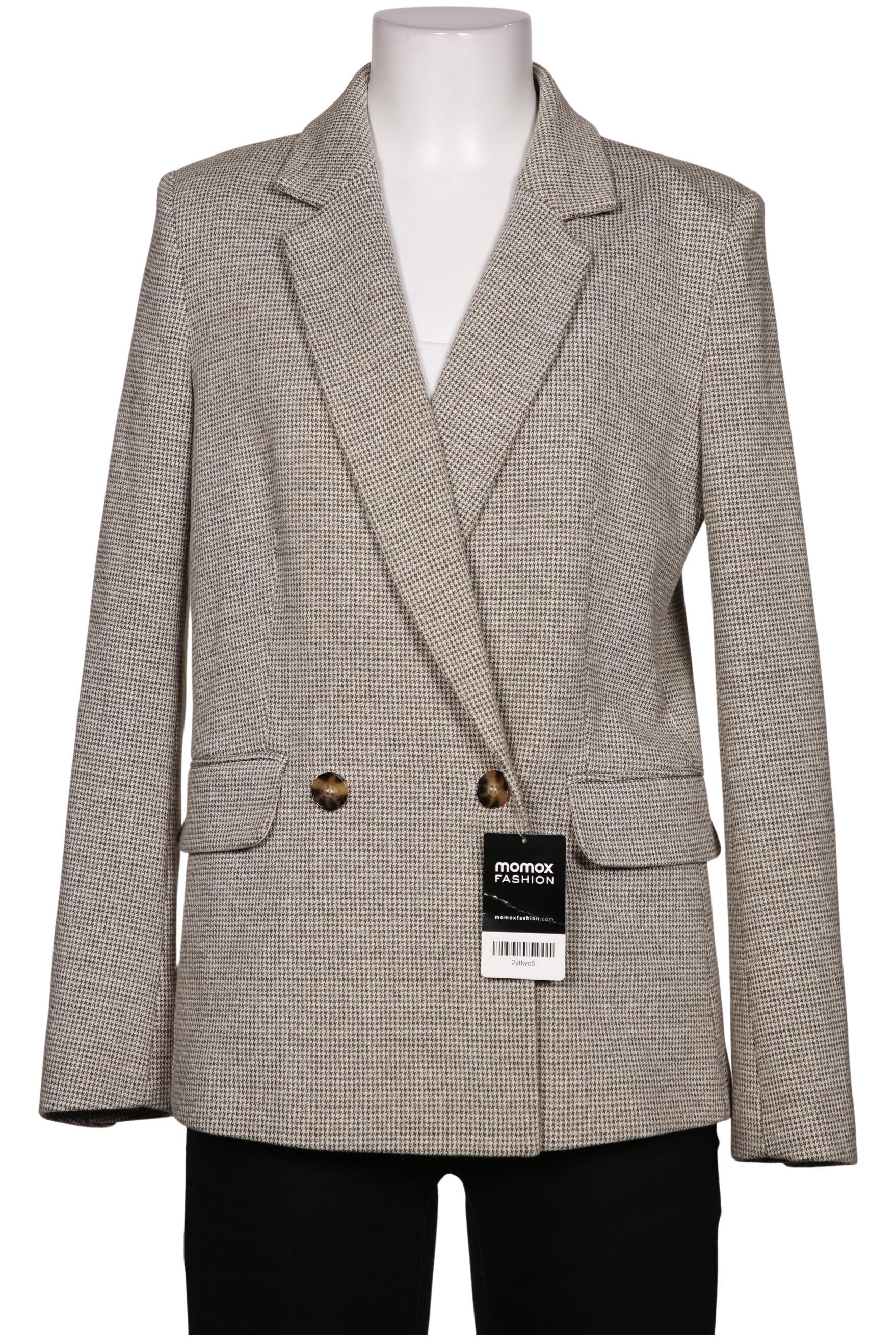 

Oui Damen Blazer, beige, Gr. 36