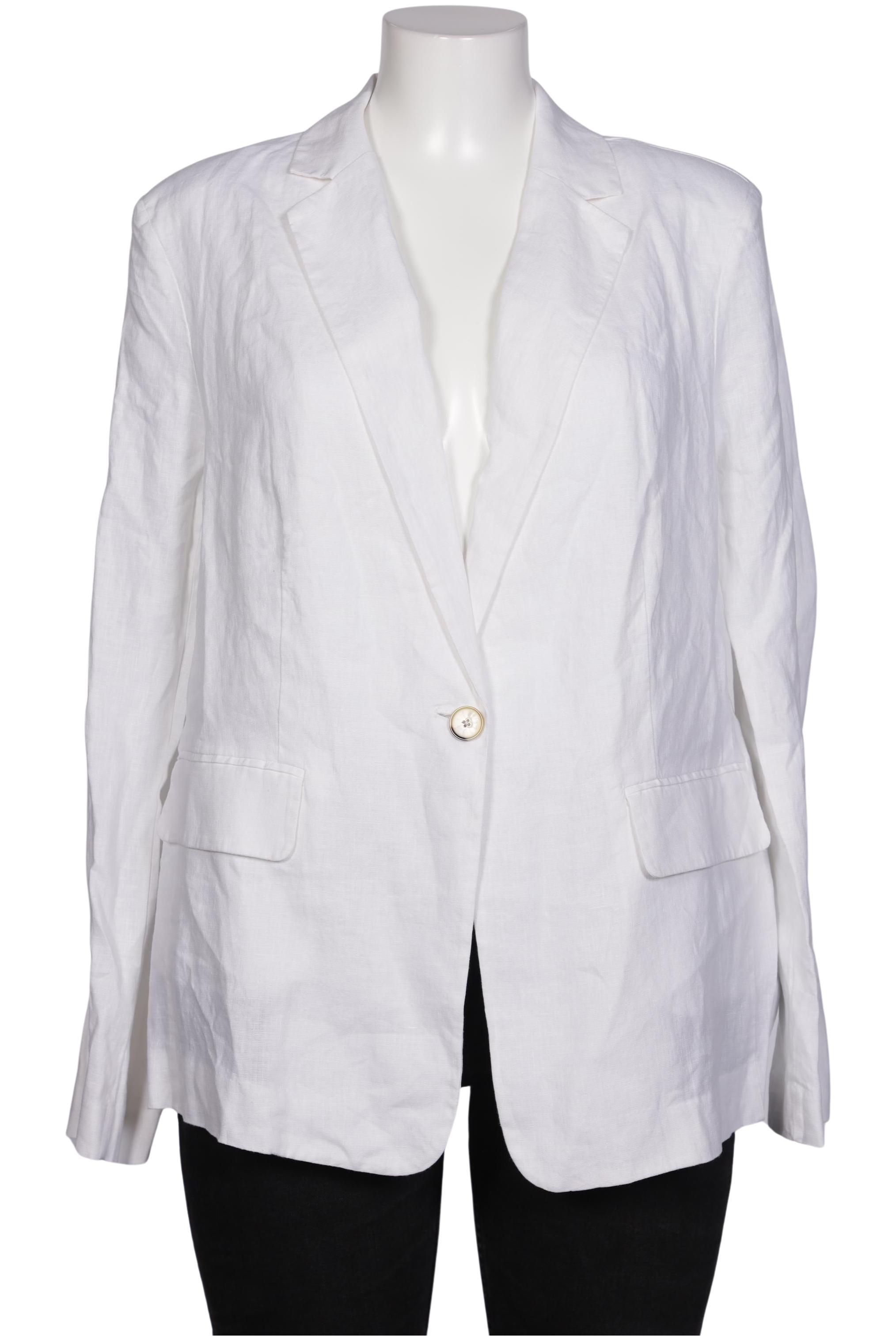 

Oui Damen Blazer, weiß, Gr. 48