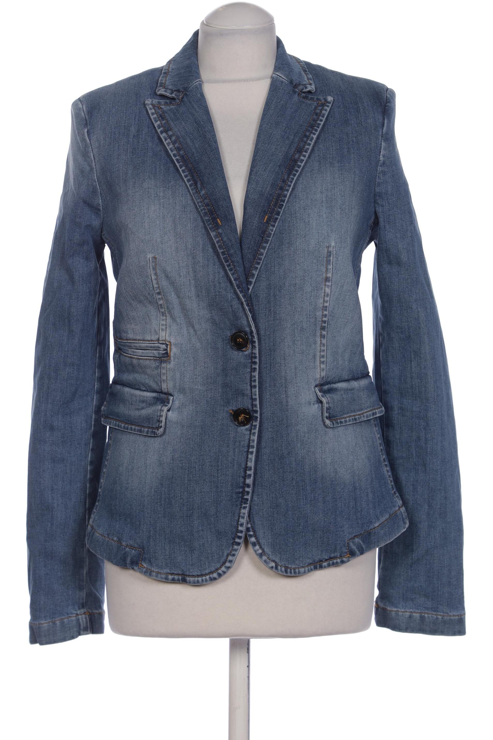 

Oui Damen Blazer, blau, Gr. 38