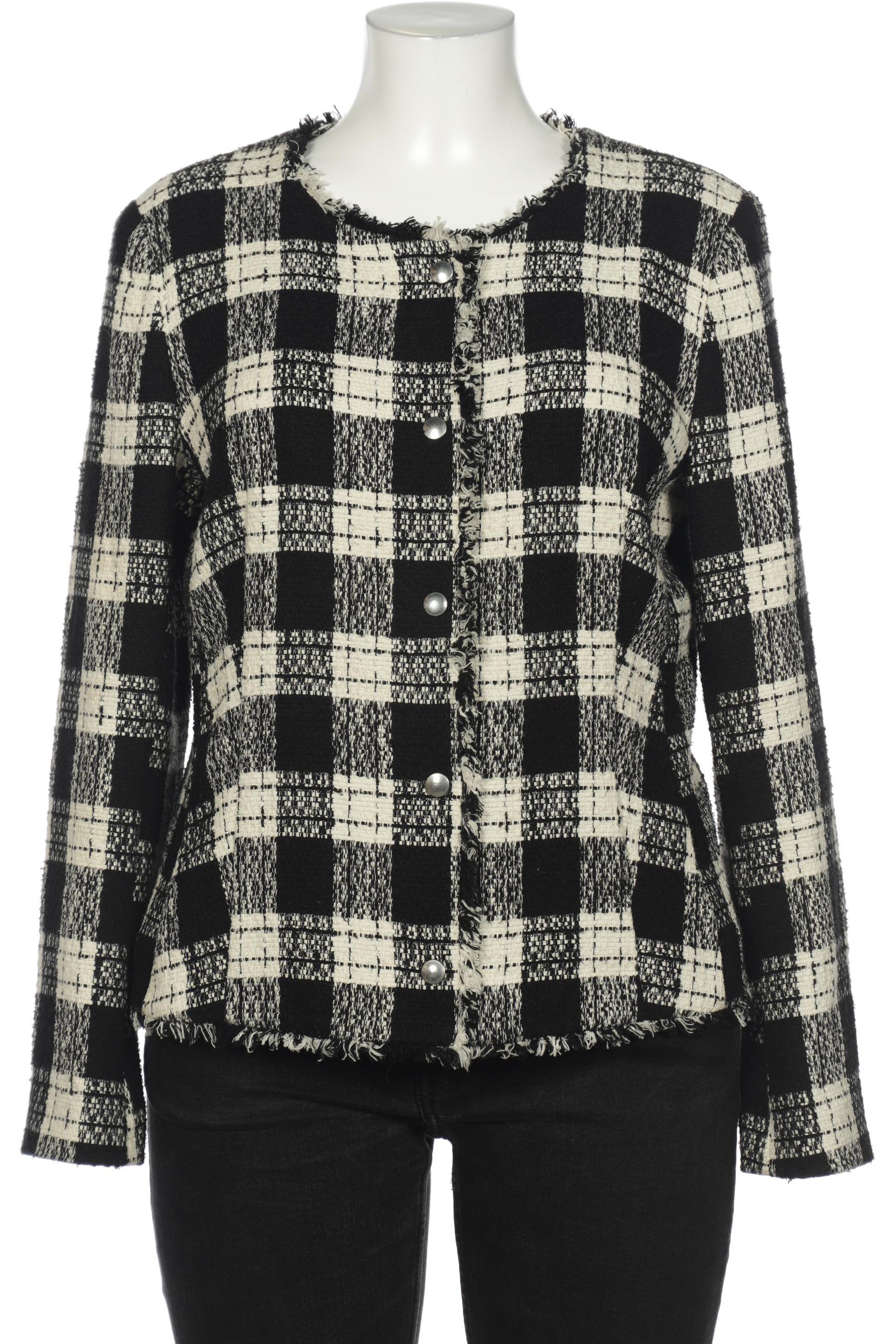 

Oui Damen Blazer, schwarz, Gr. 46