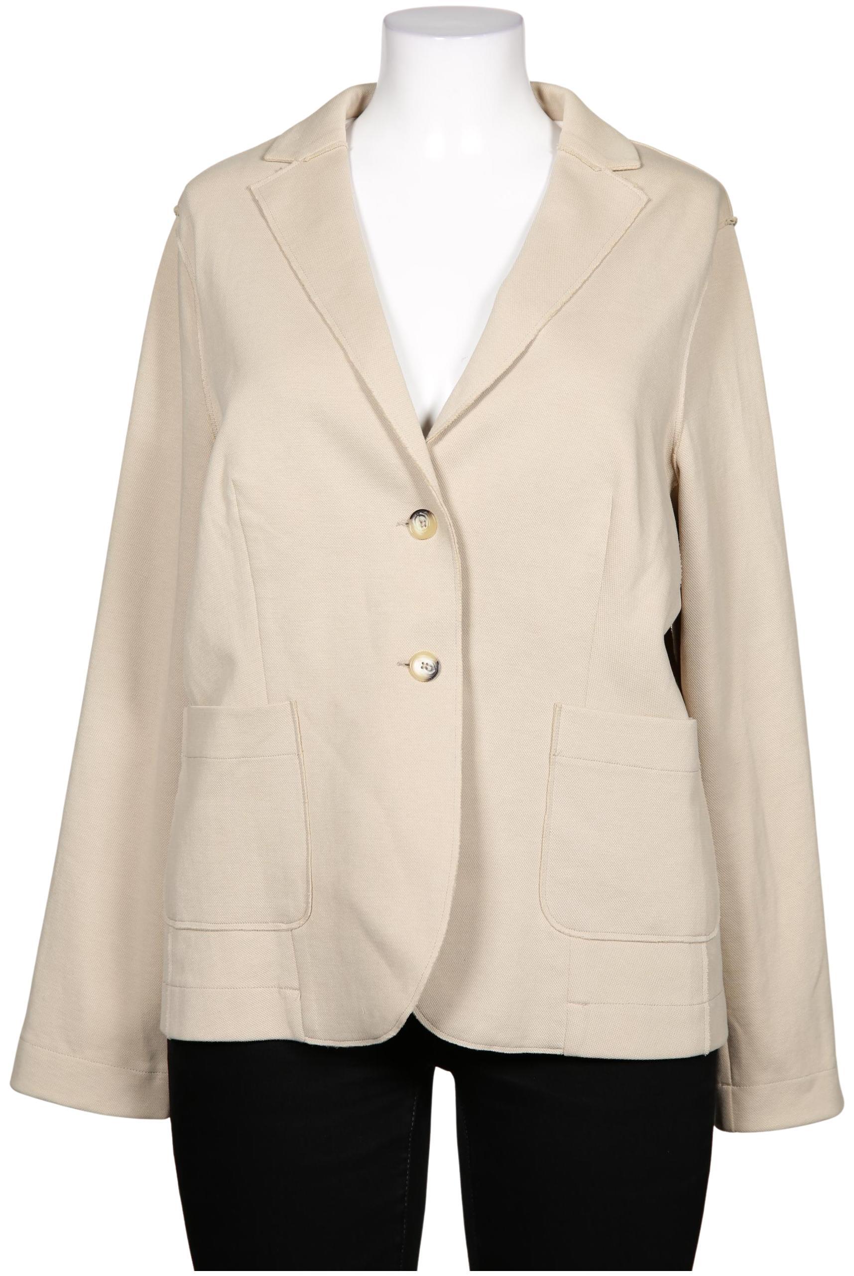 

Oui Damen Blazer, beige, Gr. 46