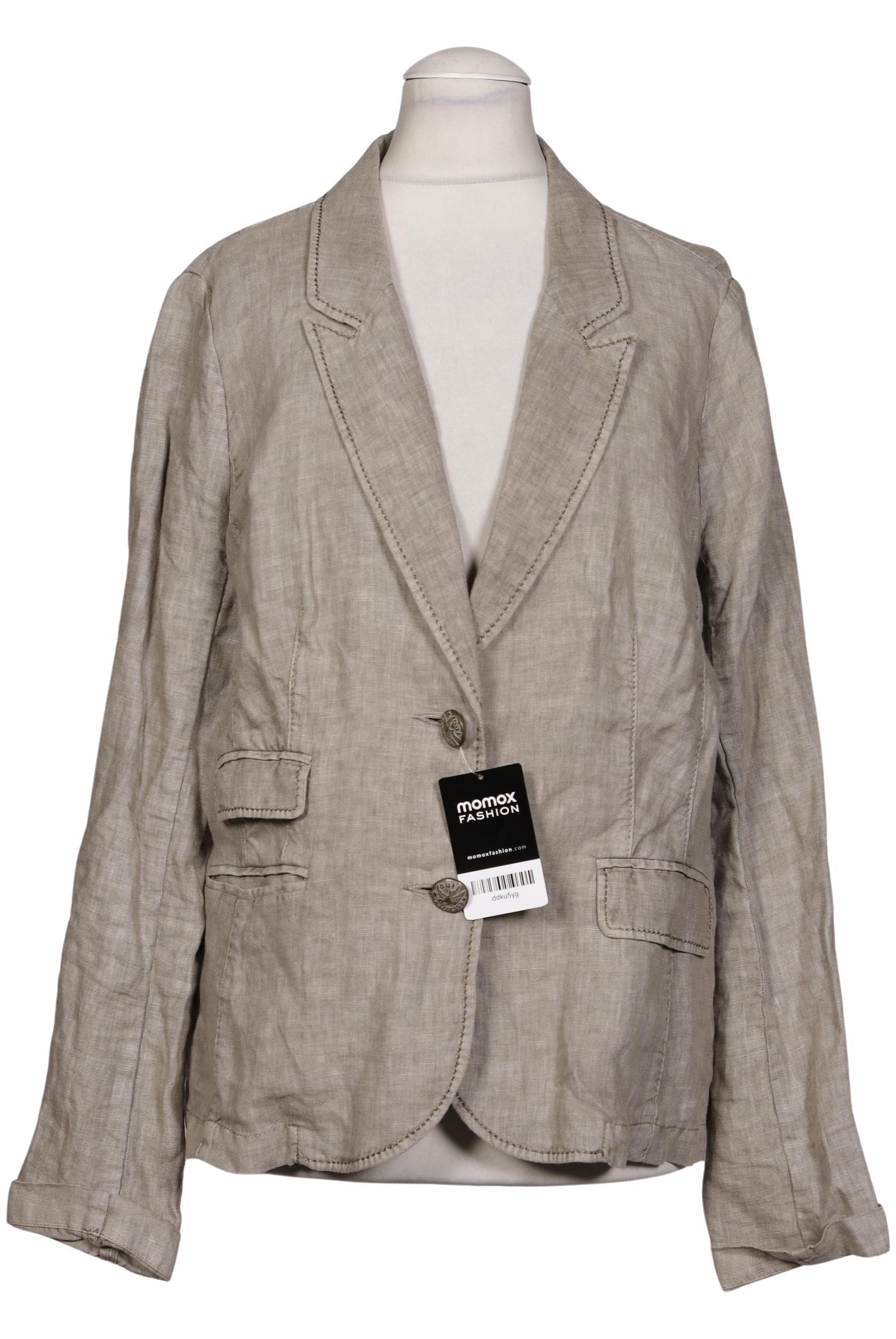 

Oui Damen Blazer, beige, Gr. 40