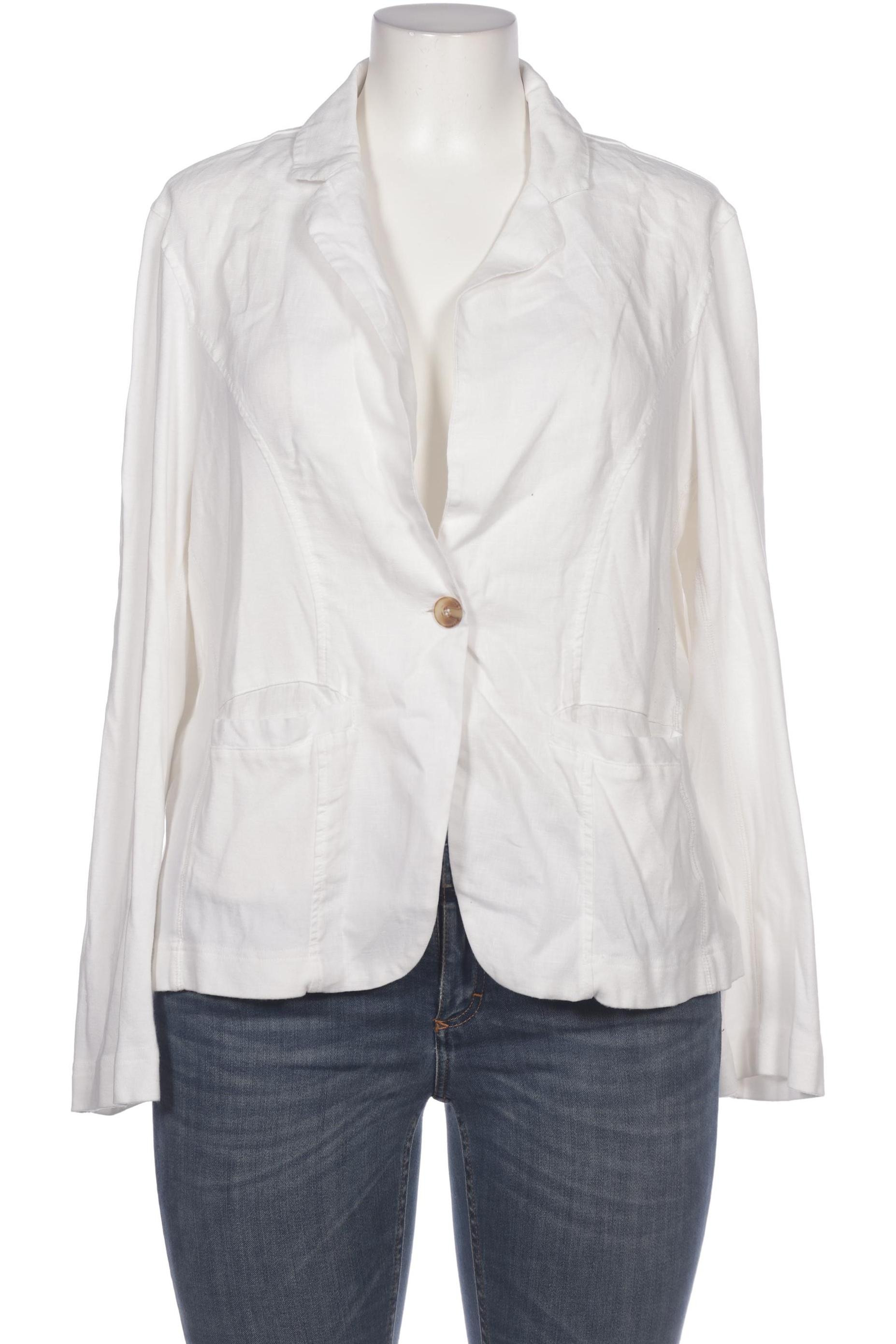 

Oui Damen Blazer, weiß, Gr. 46