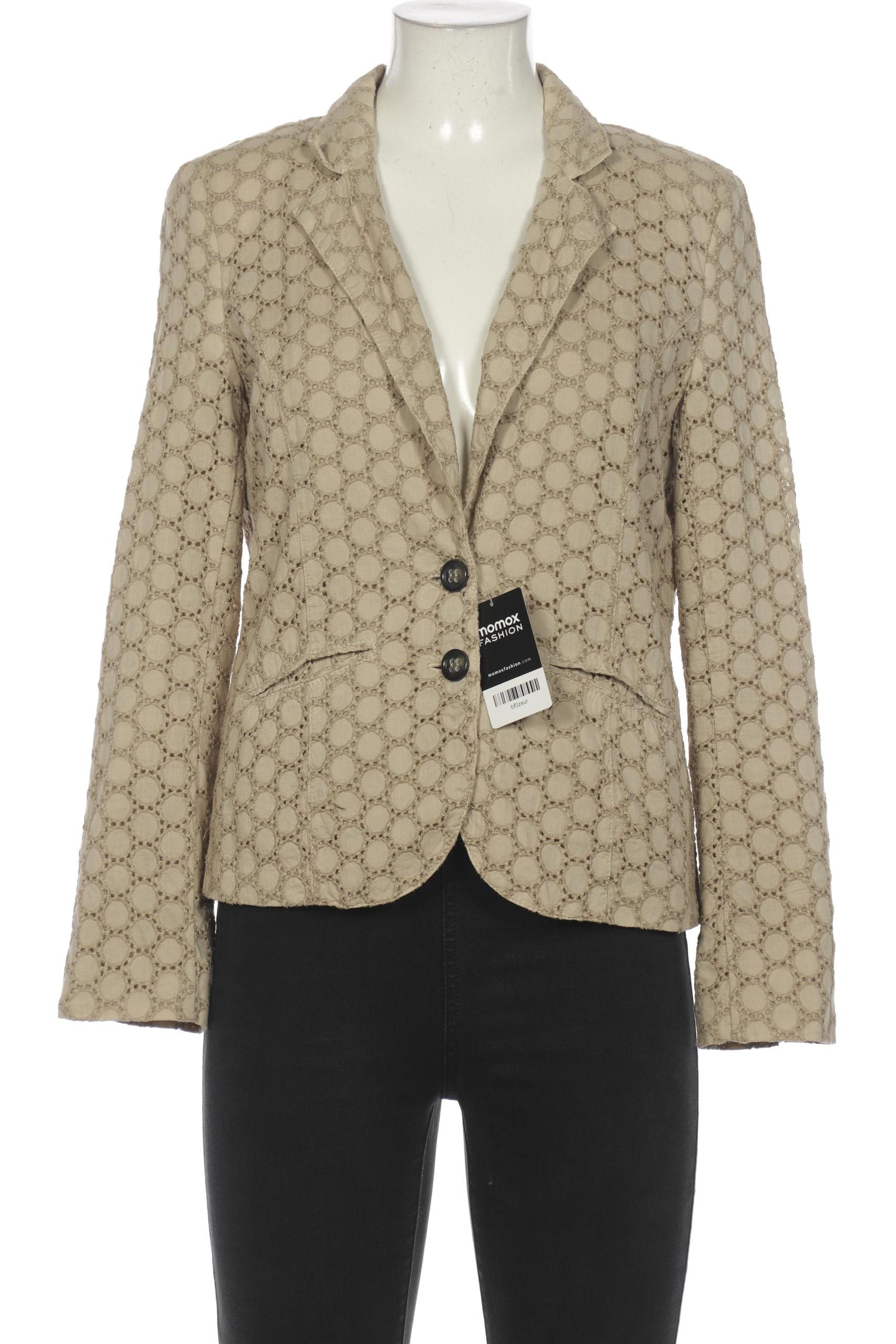 

Oui Damen Blazer, beige, Gr. 40