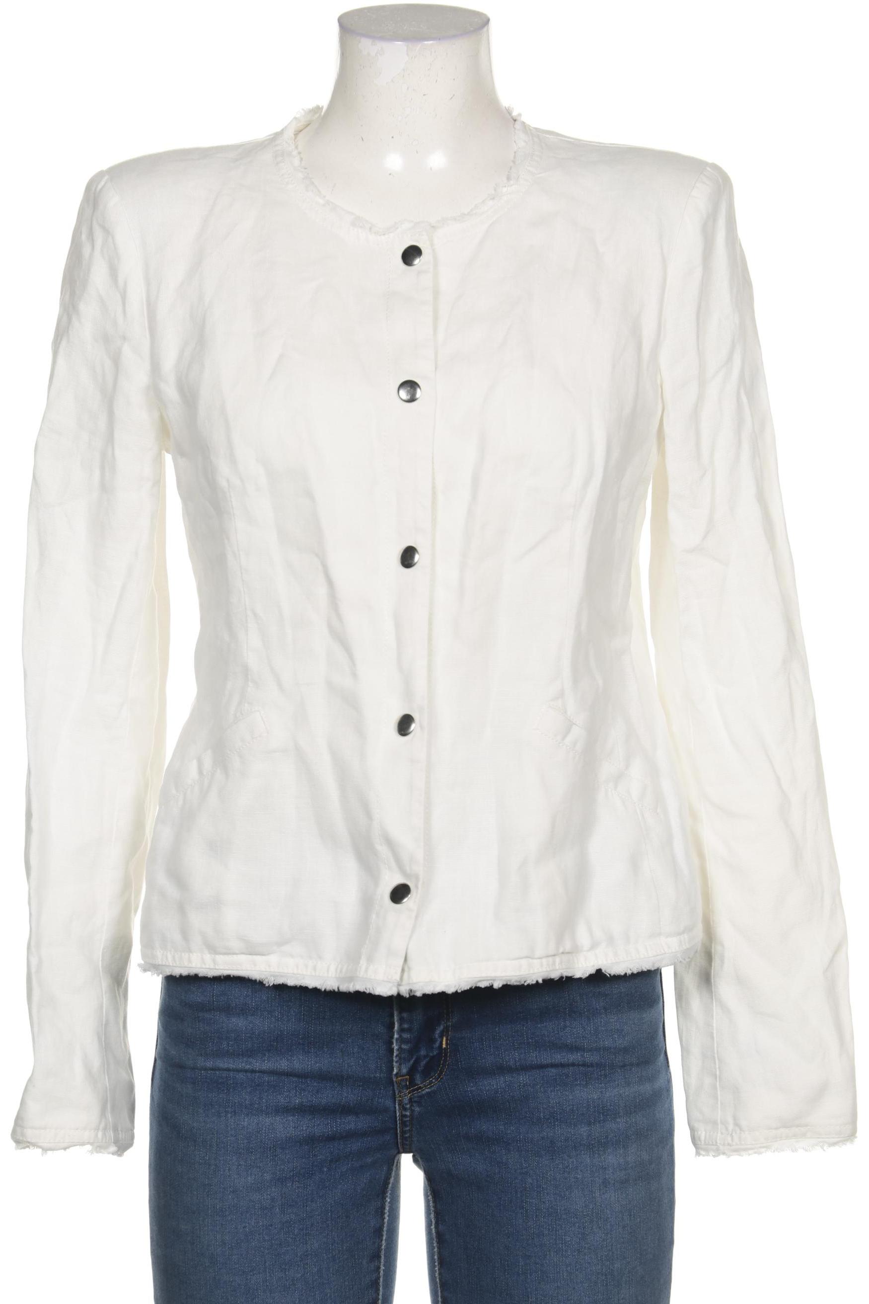 

Oui Damen Blazer, weiß, Gr. 40