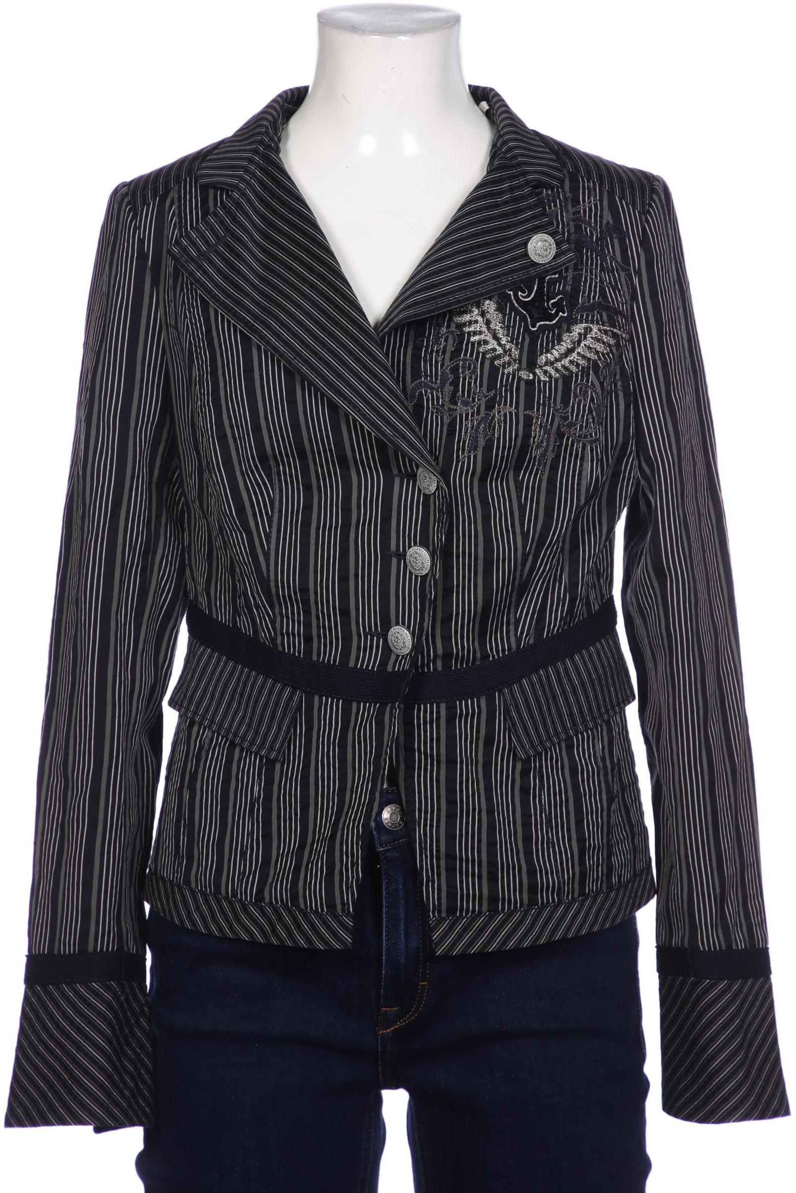 

Oui Damen Blazer, marineblau, Gr. 38
