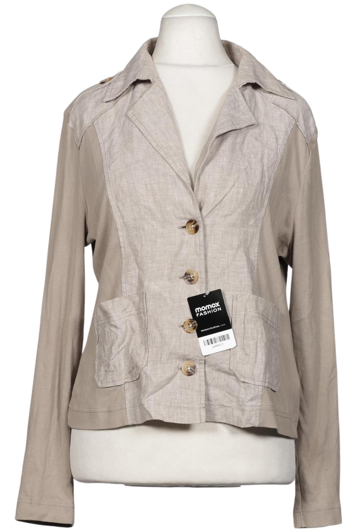 

Oui Damen Blazer, beige, Gr. 42