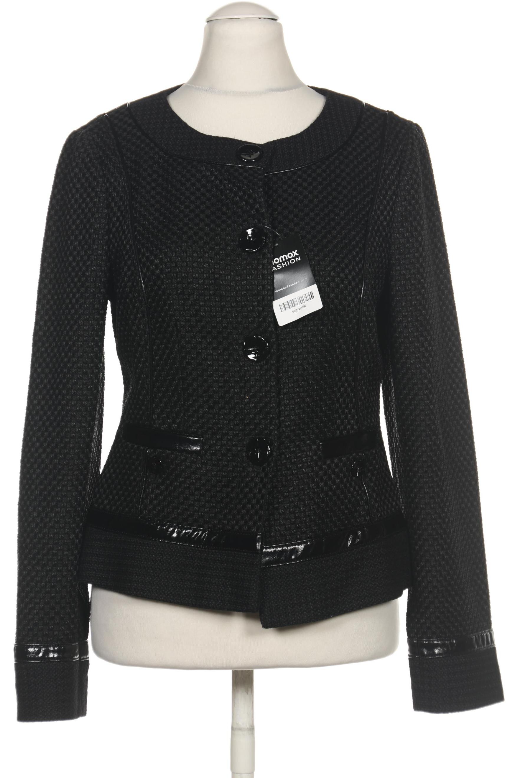 

Oui Damen Blazer, schwarz, Gr. 38