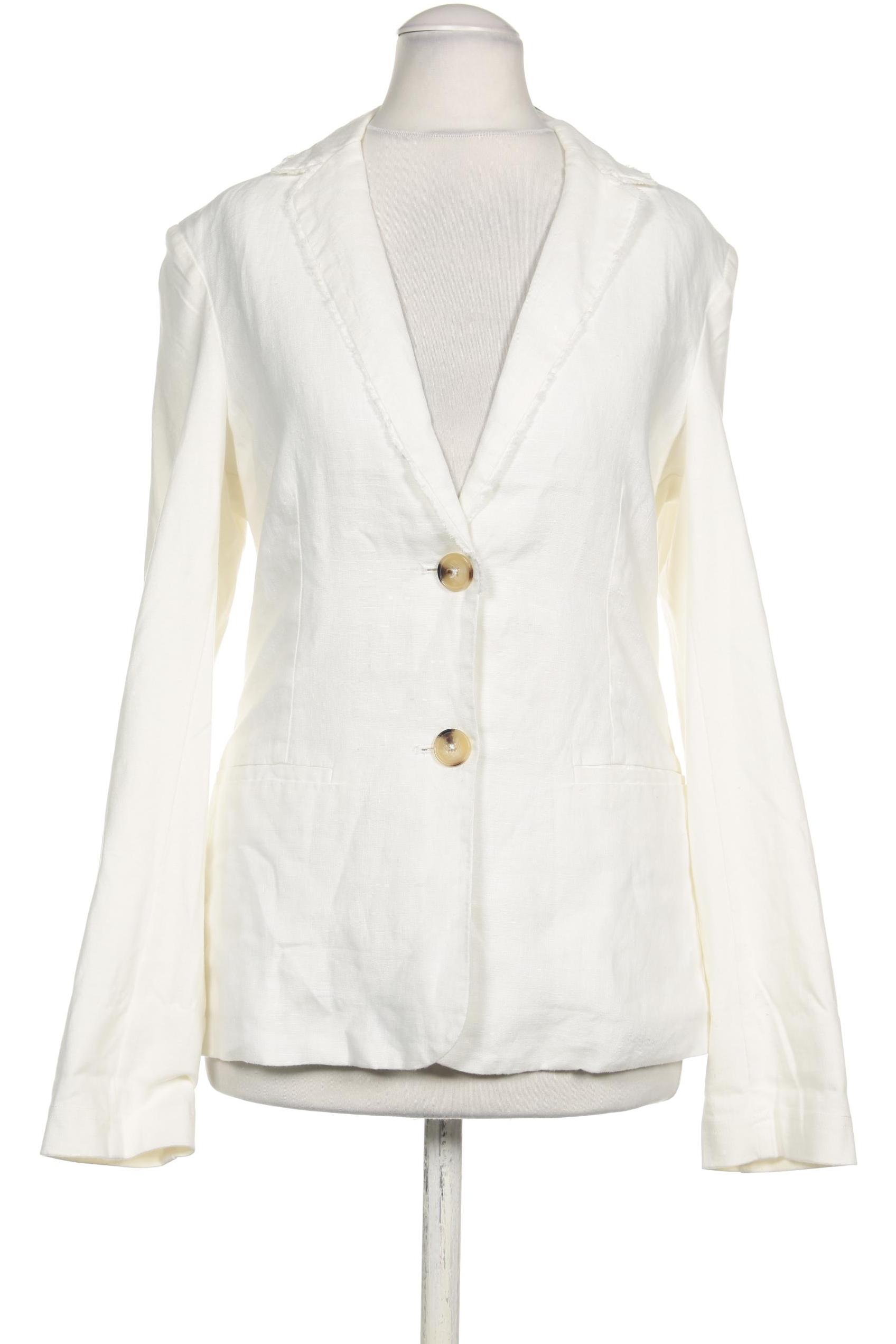 

Oui Damen Blazer, weiß, Gr. 34