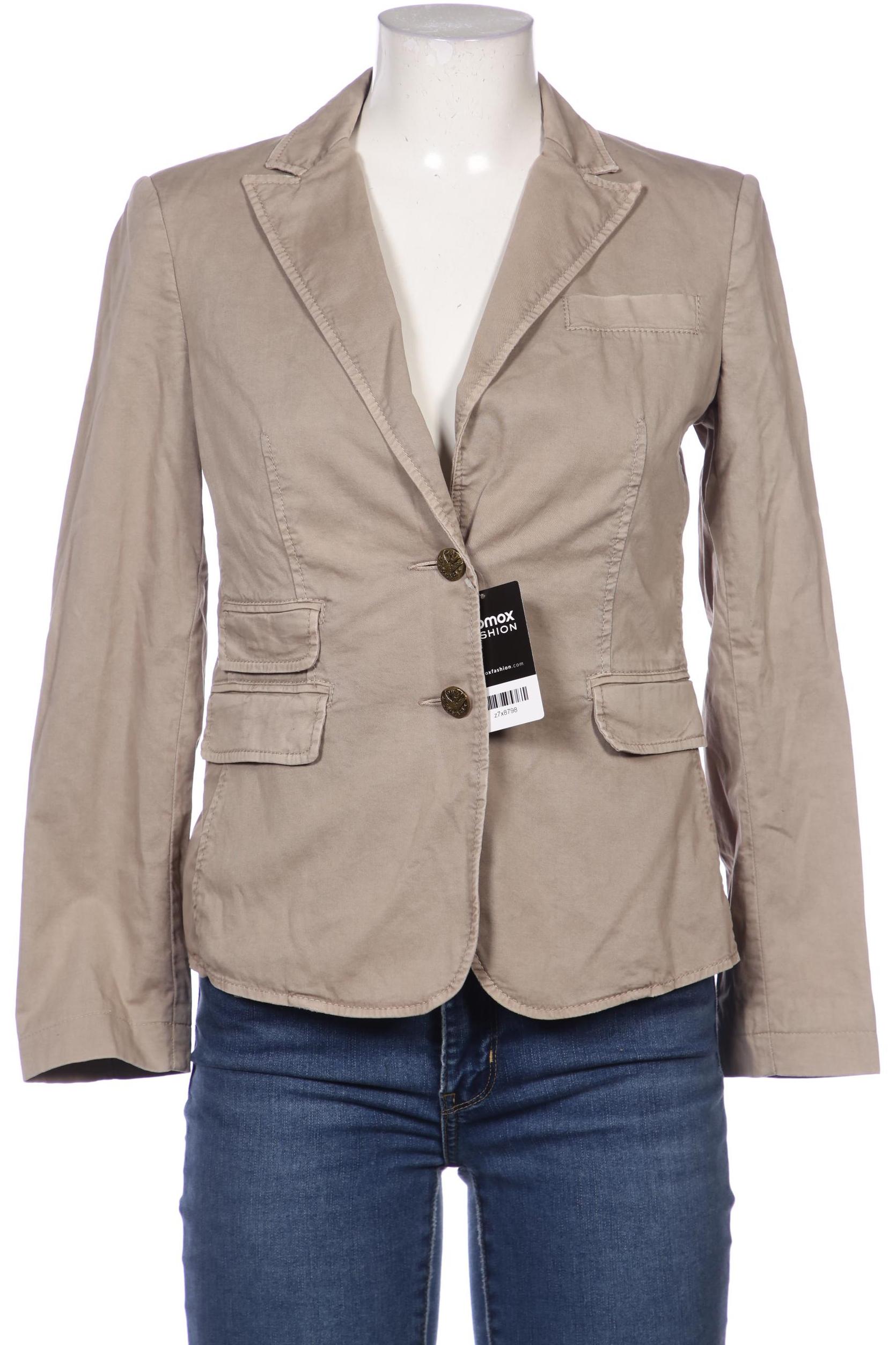

Oui Damen Blazer, beige, Gr. 36