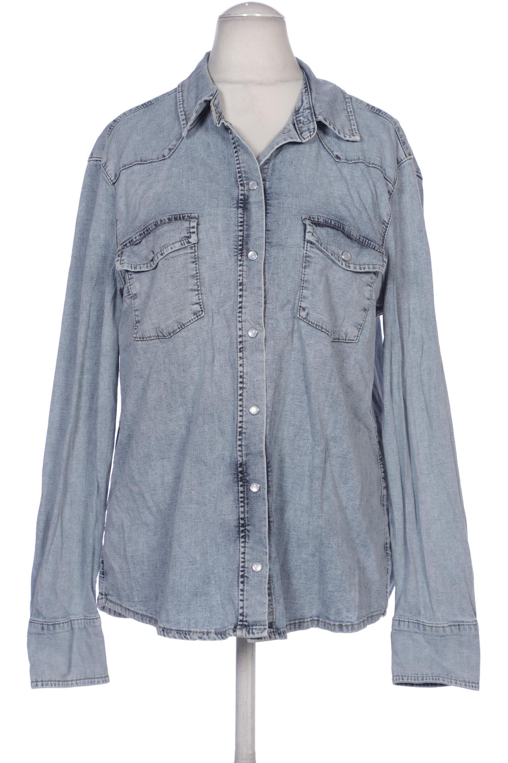 

Oui Damen Bluse, hellblau, Gr. 40