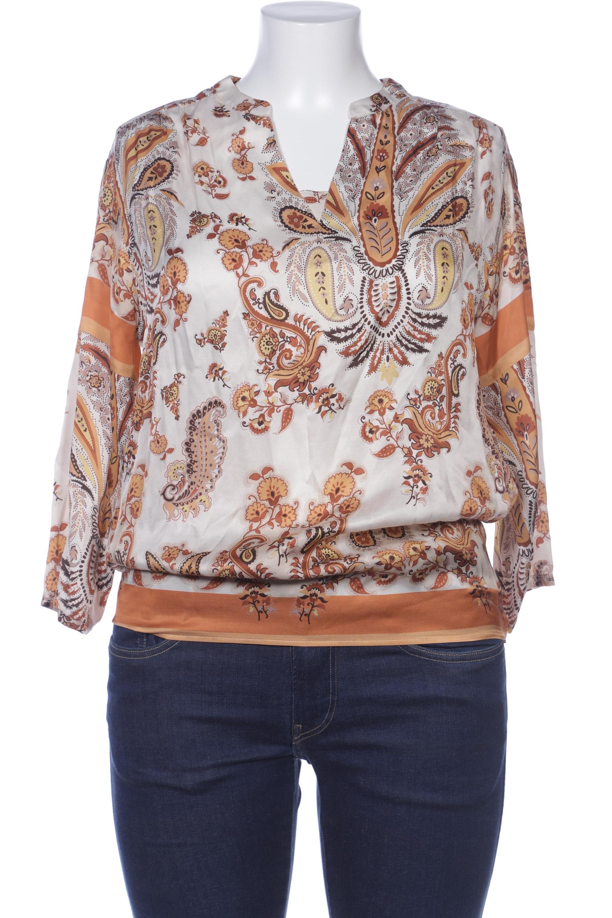 

Oui Damen Bluse, beige, Gr. 42