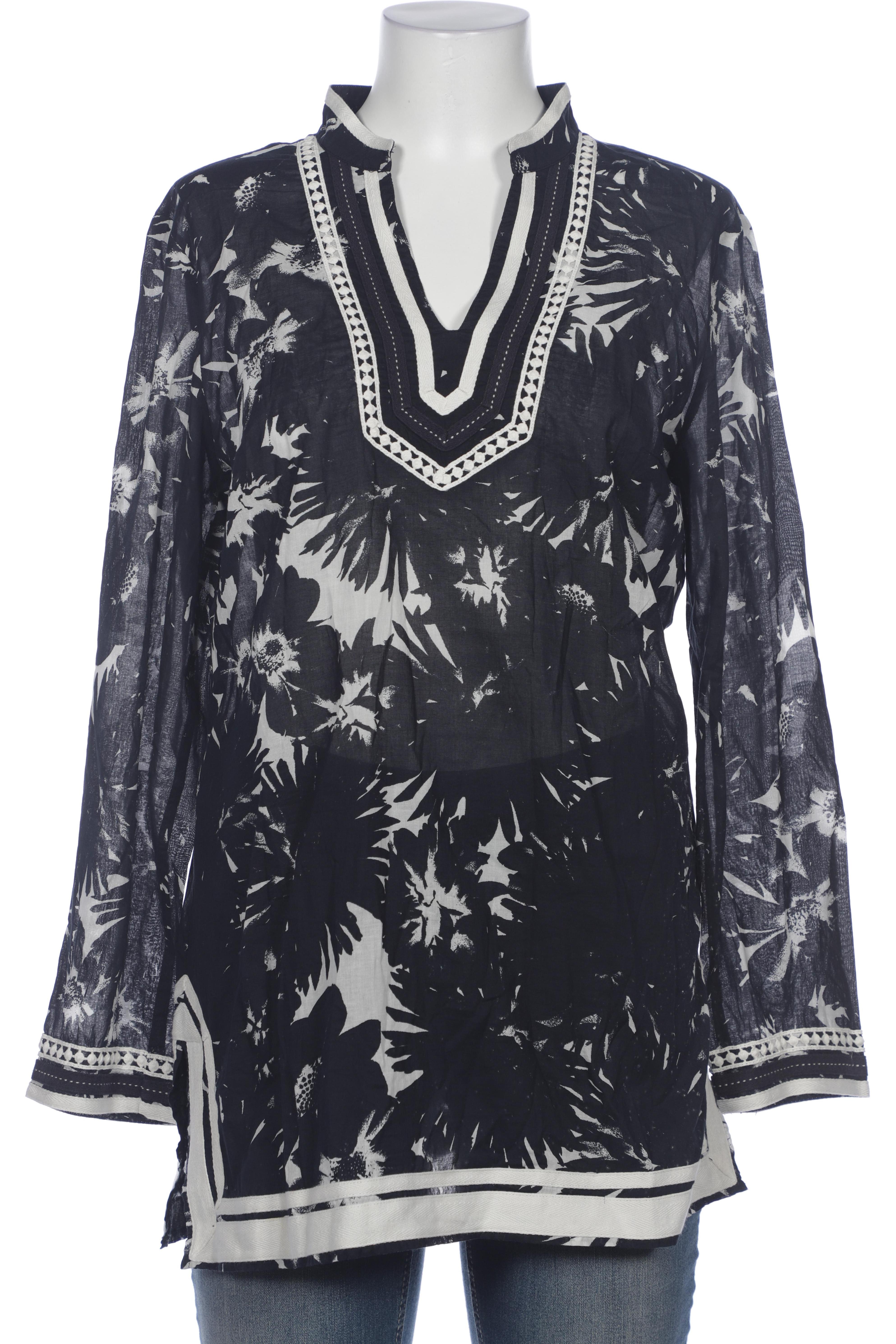 

Oui Damen Bluse, marineblau, Gr. 40