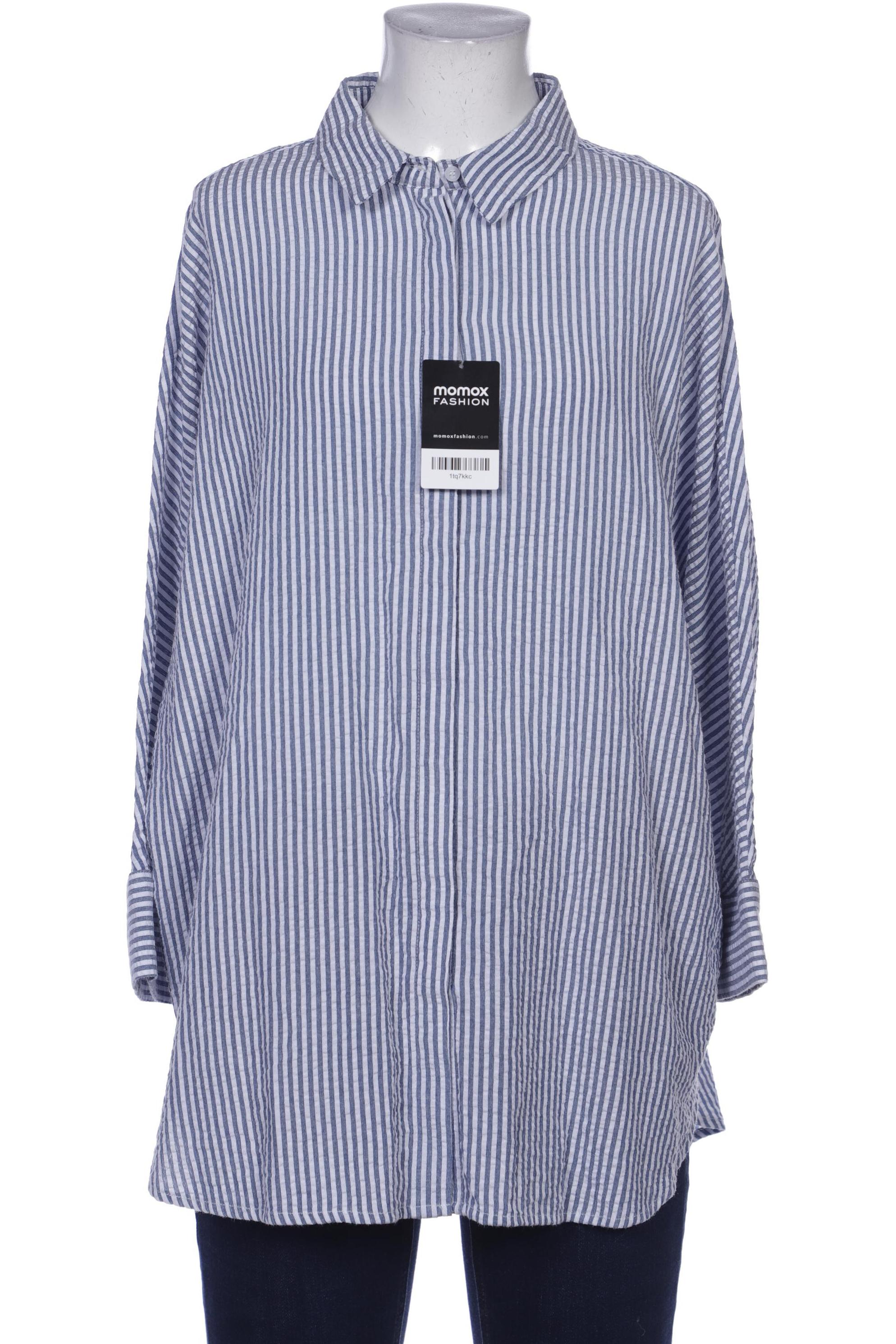 

Oui Damen Bluse, blau, Gr. 40