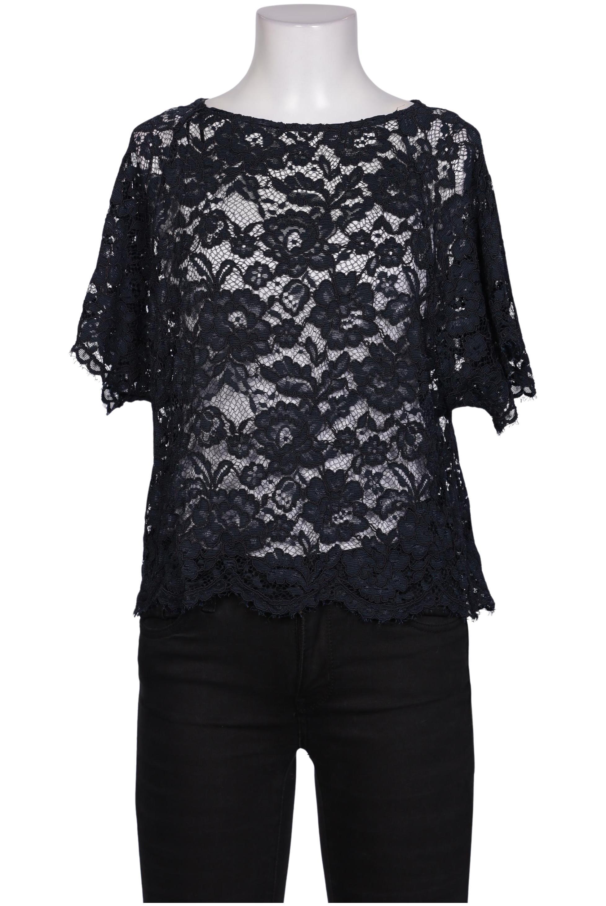 

Oui Damen Bluse, marineblau, Gr. 38