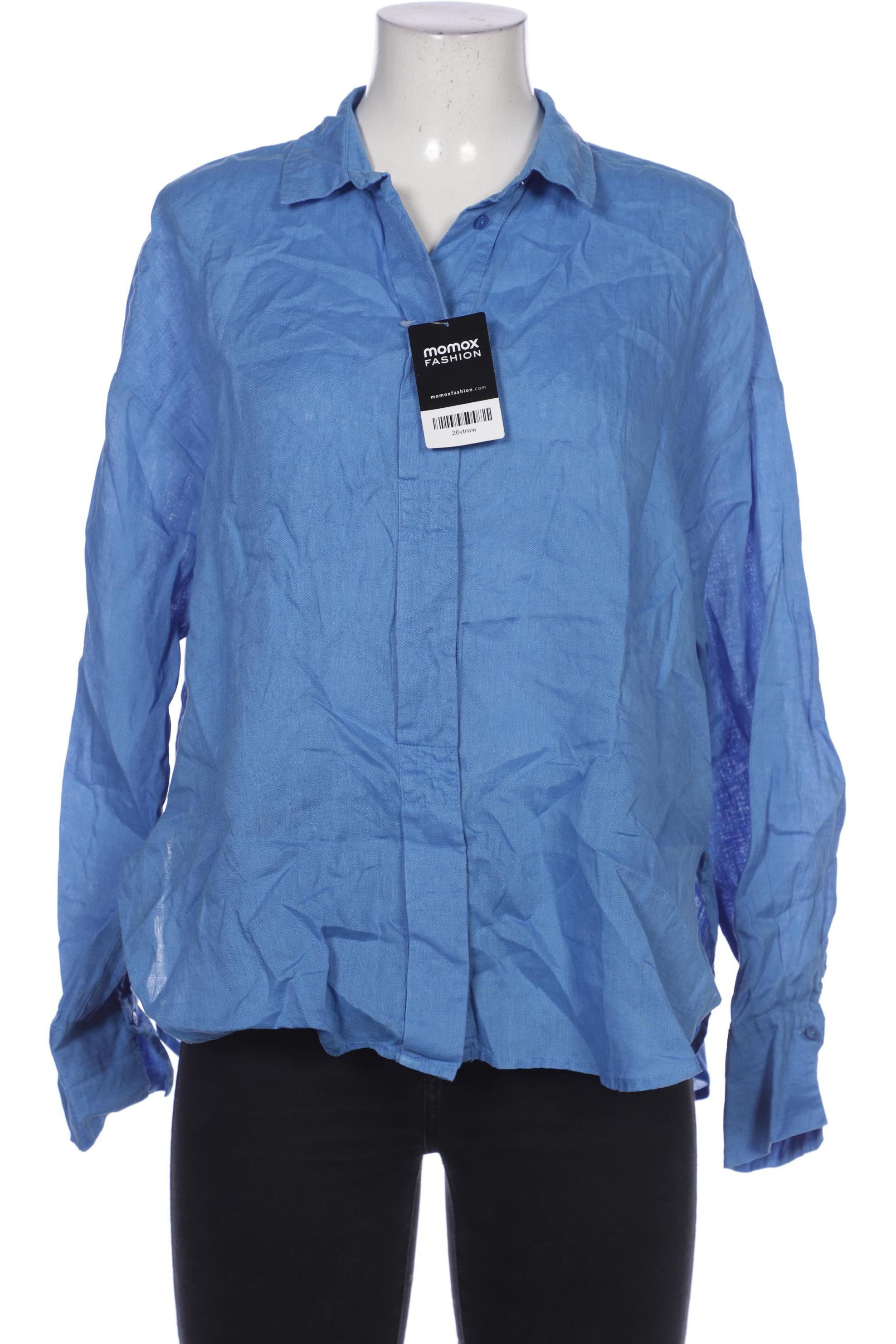 

Oui Damen Bluse, blau, Gr. 40