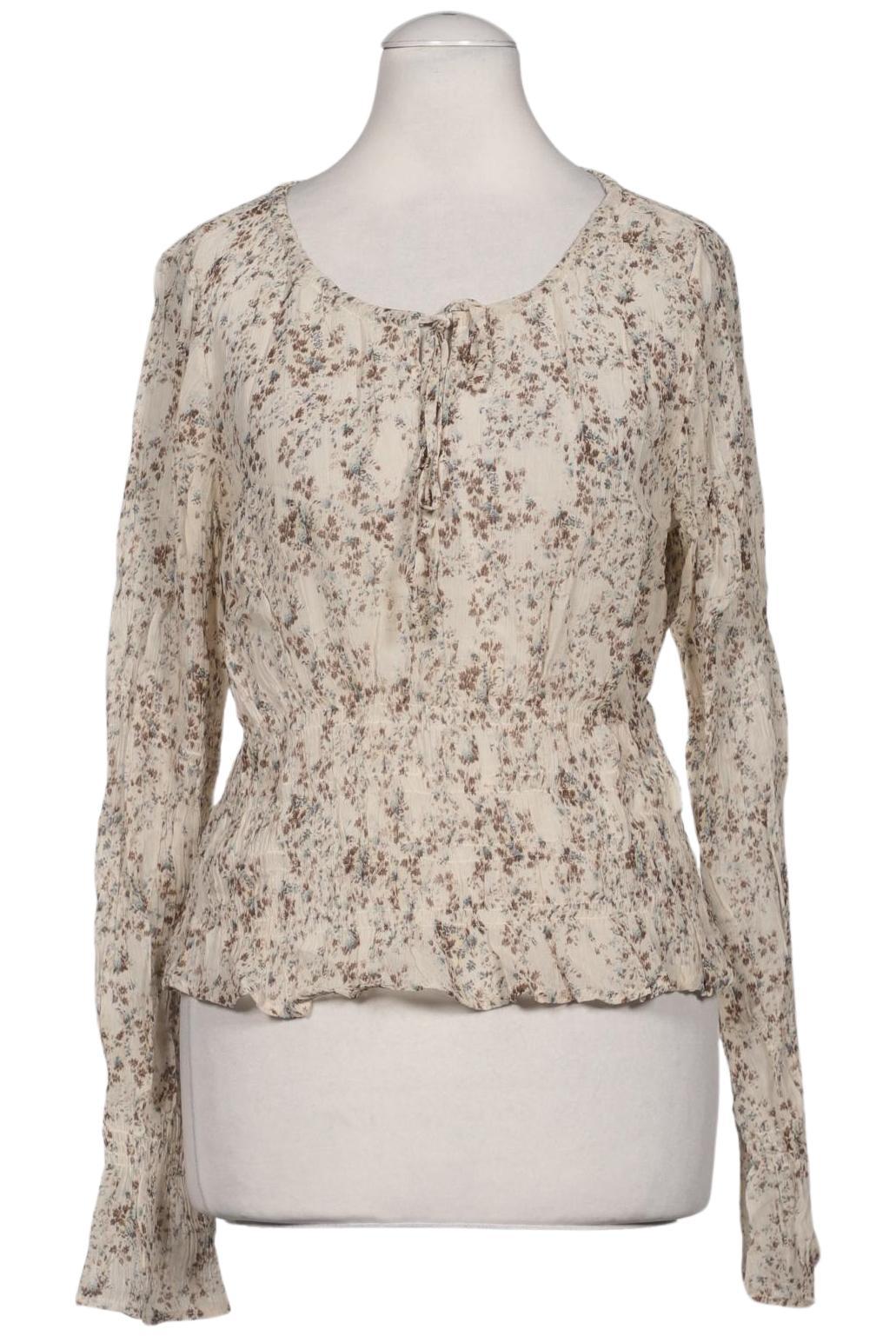 

Oui Damen Bluse, beige, Gr. 38
