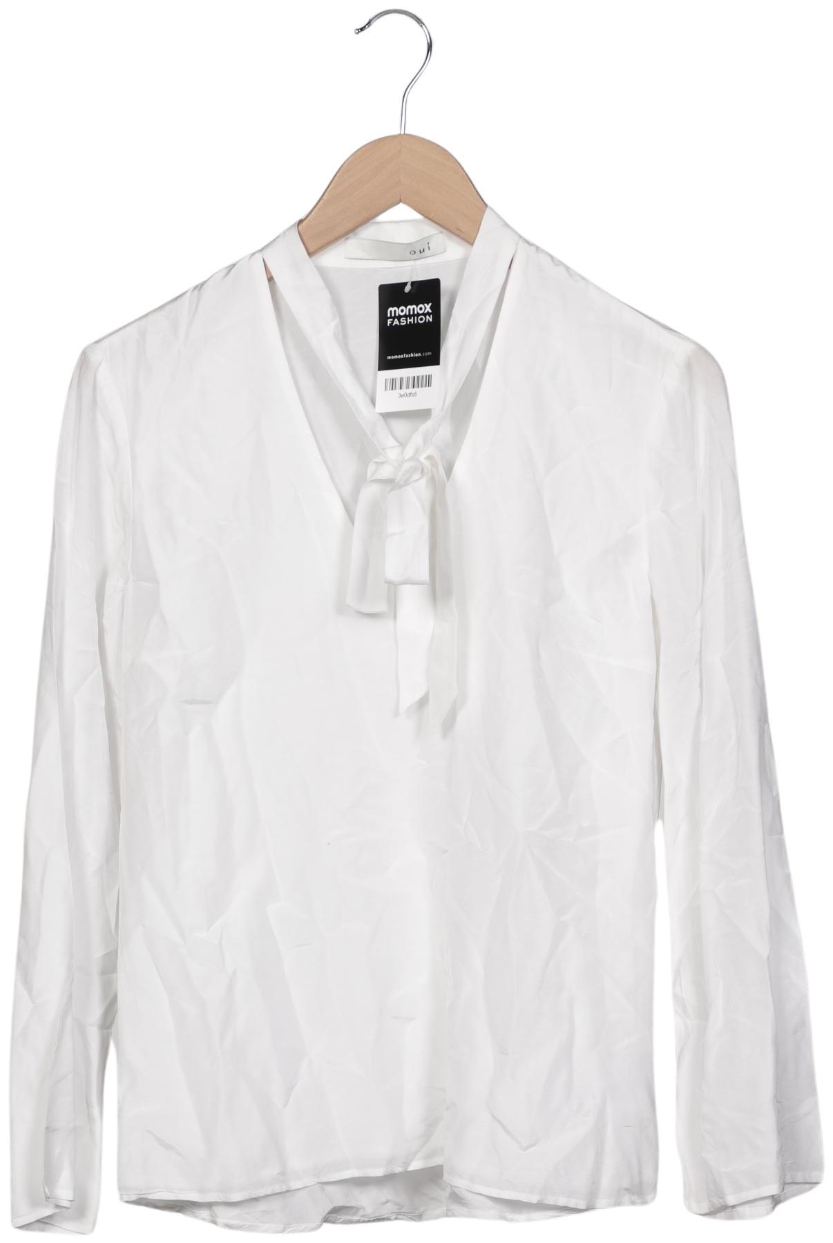 

Oui Damen Bluse, weiß, Gr. 36