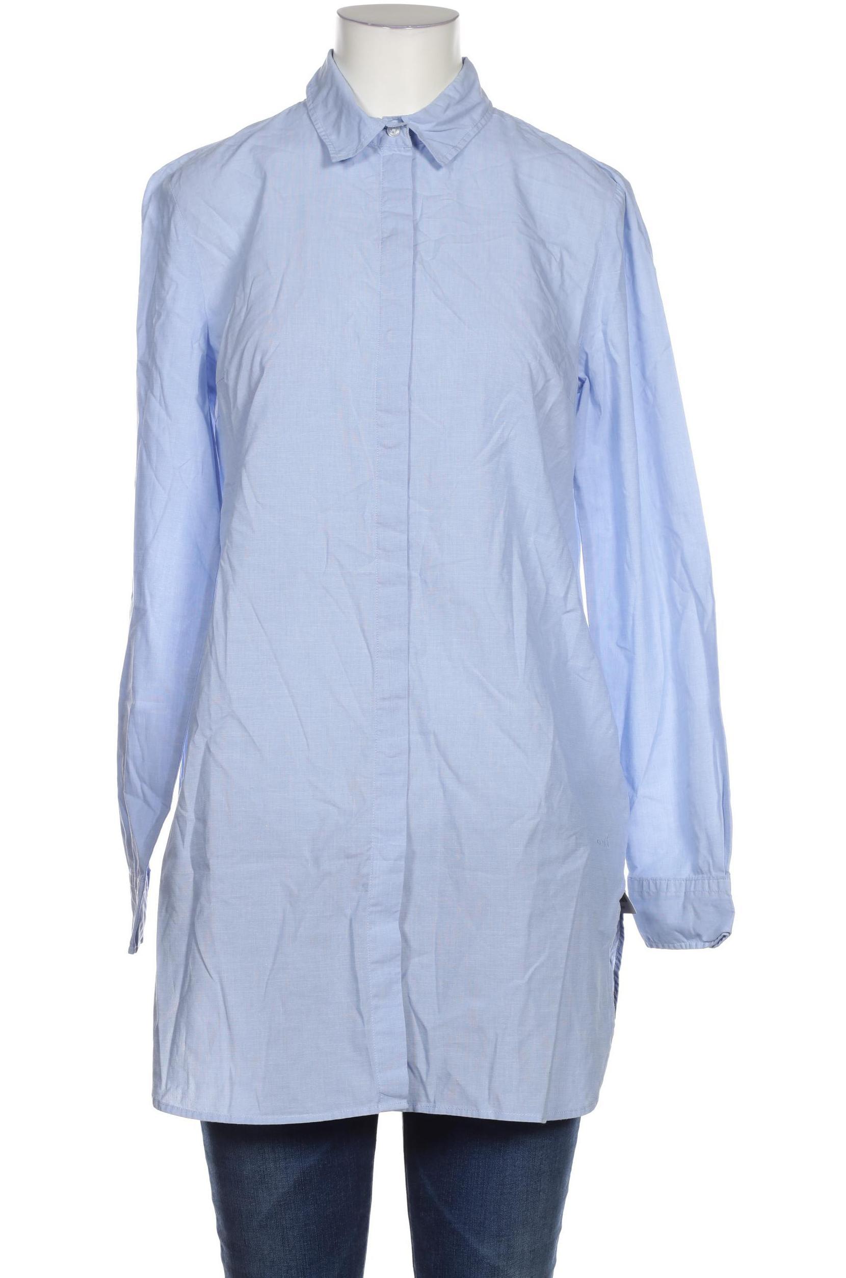 

Oui Damen Bluse, blau, Gr. 36