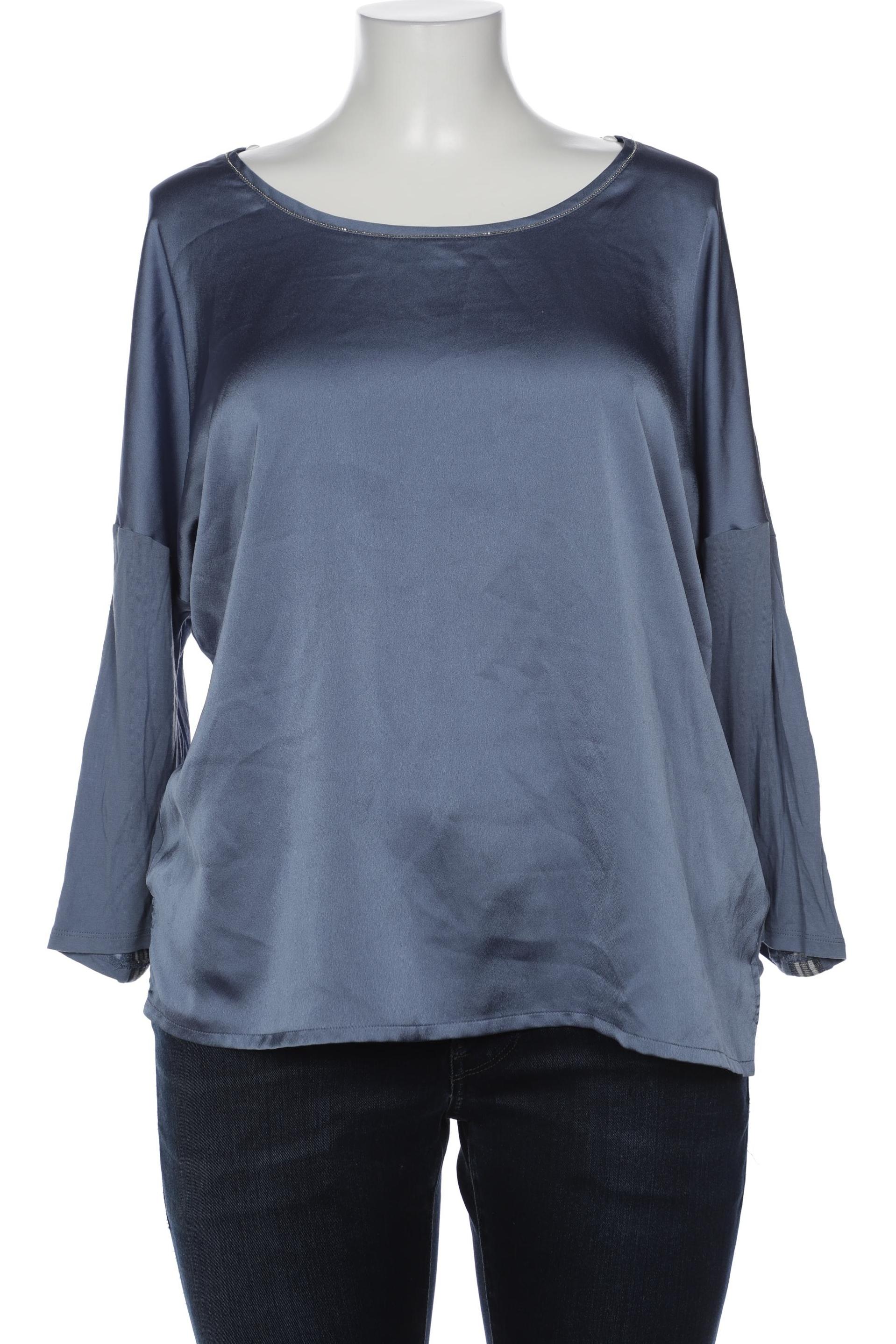 

Oui Damen Bluse, blau, Gr. 42