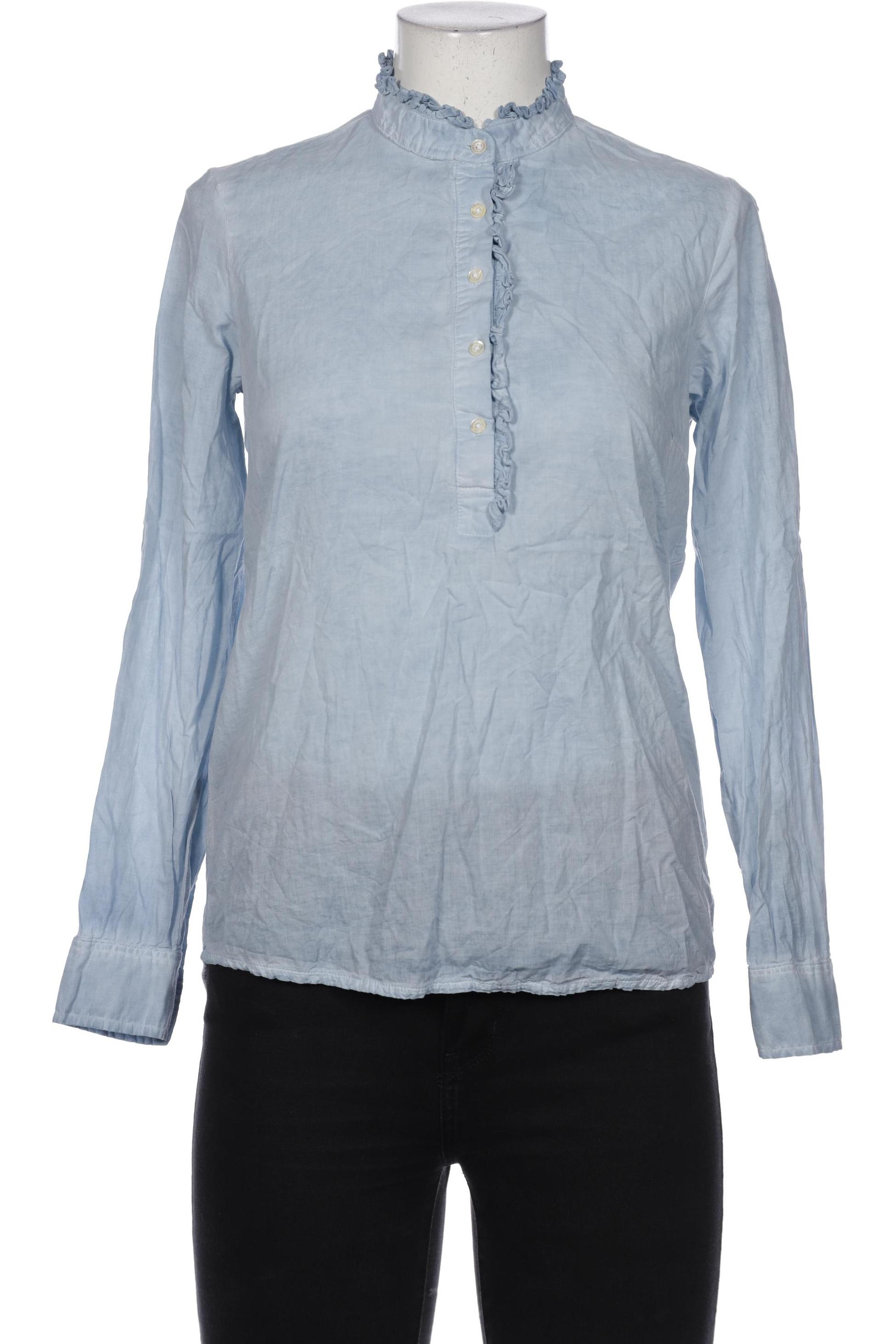 

Oui Damen Bluse, blau, Gr. 38