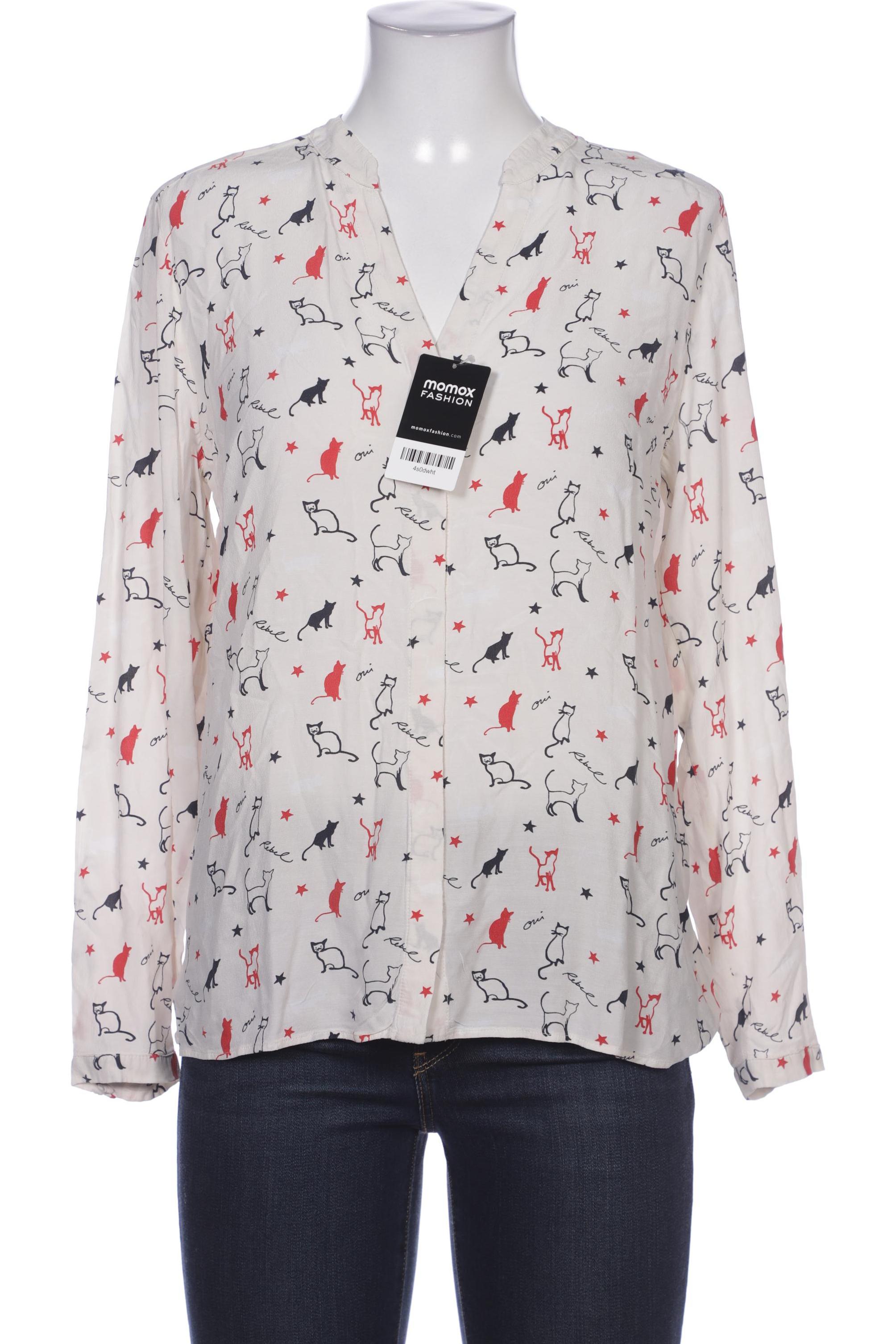 

Oui Damen Bluse, beige, Gr. 38