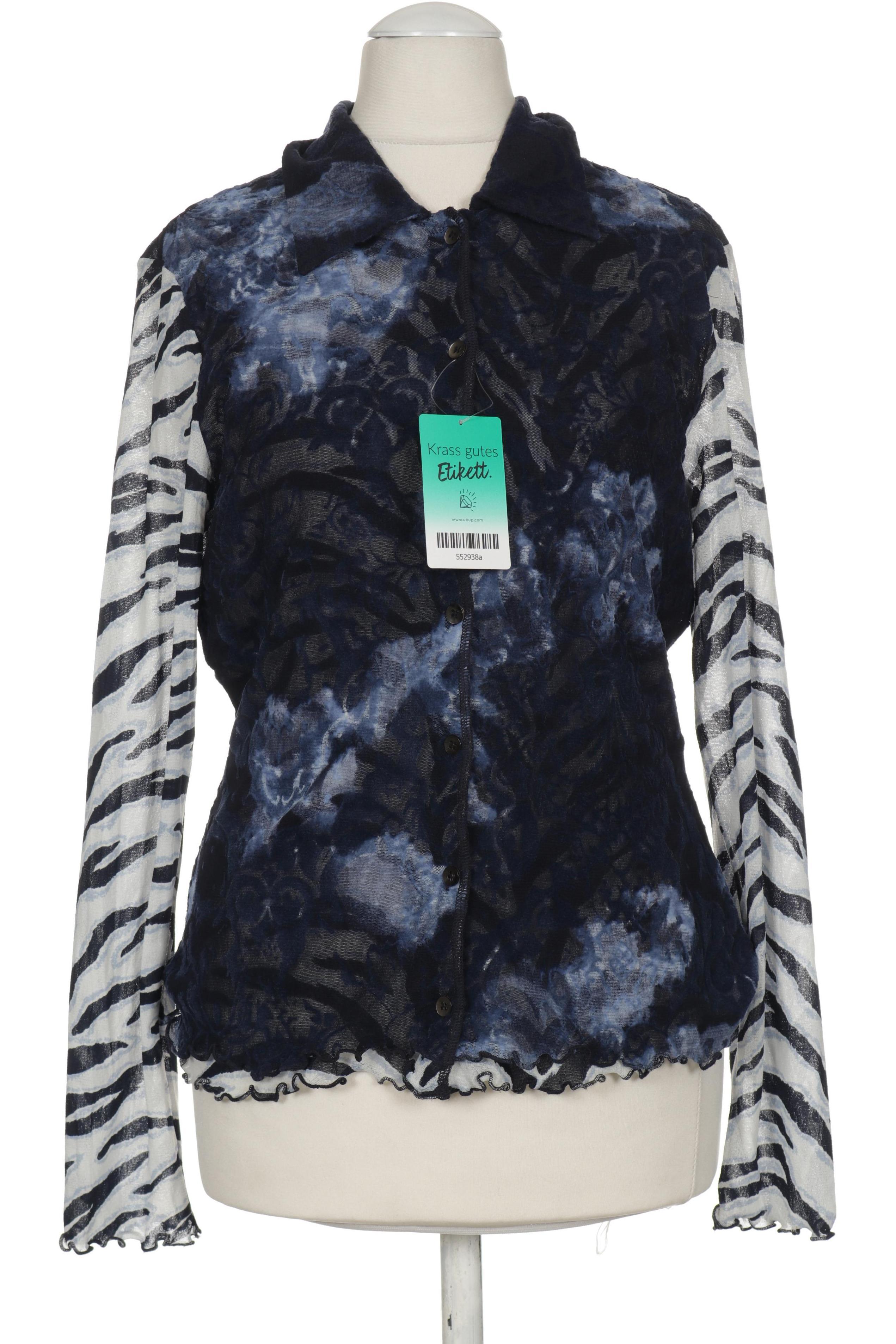 

Oui Damen Bluse, blau, Gr.