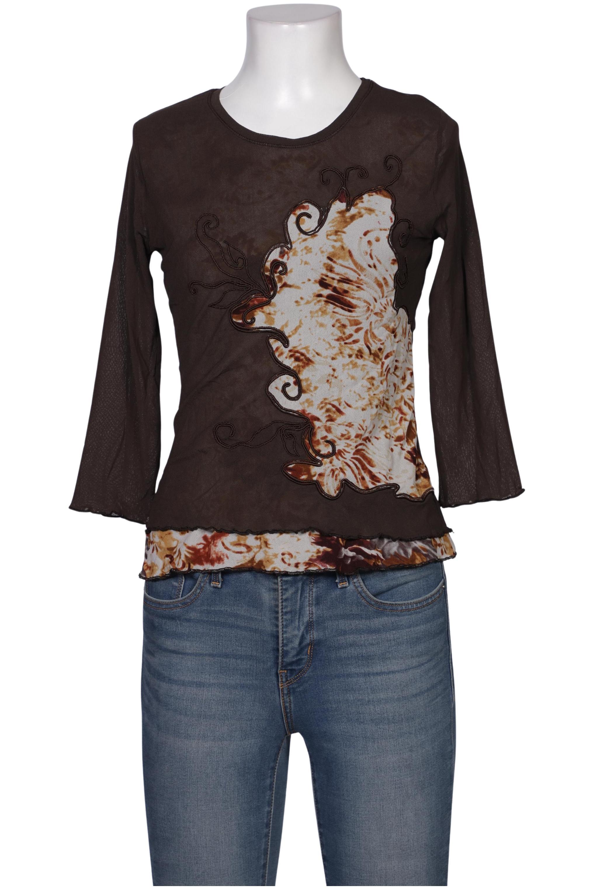 

Oui Damen Bluse, braun, Gr. 40