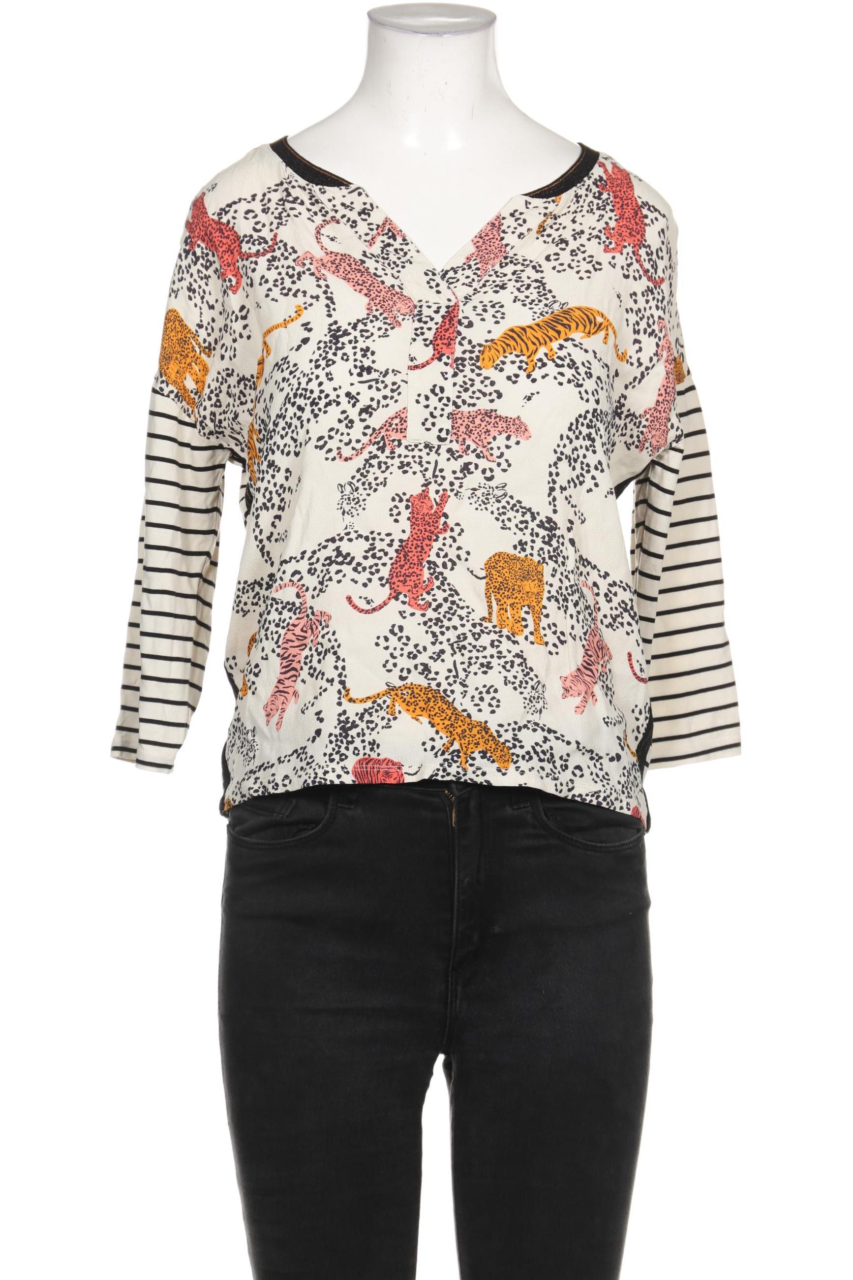 

Oui Damen Bluse, beige, Gr. 38