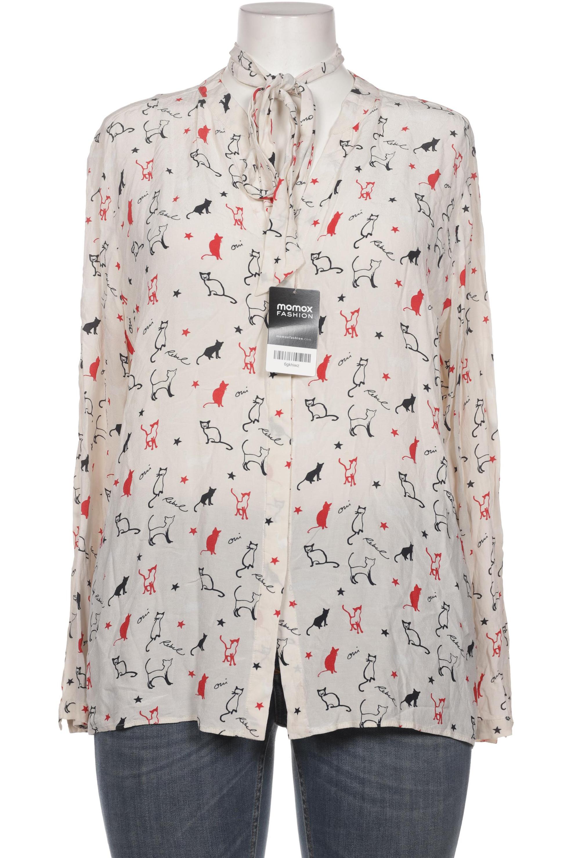 

Oui Damen Bluse, cremeweiß, Gr. 46