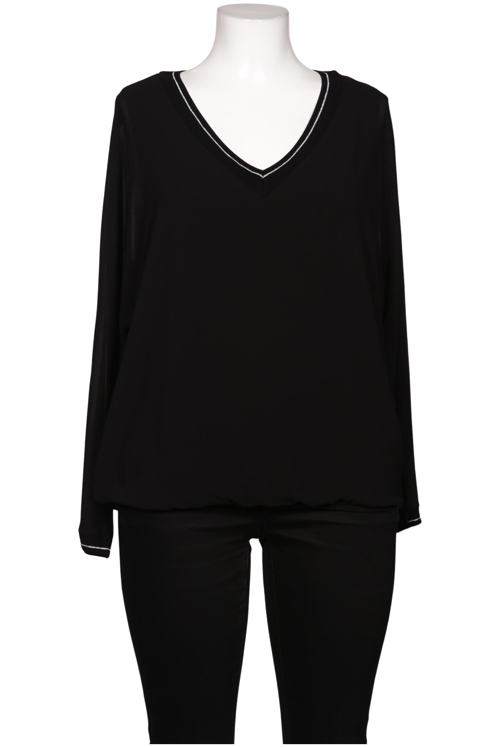 

Oui Damen Bluse, schwarz, Gr. 42