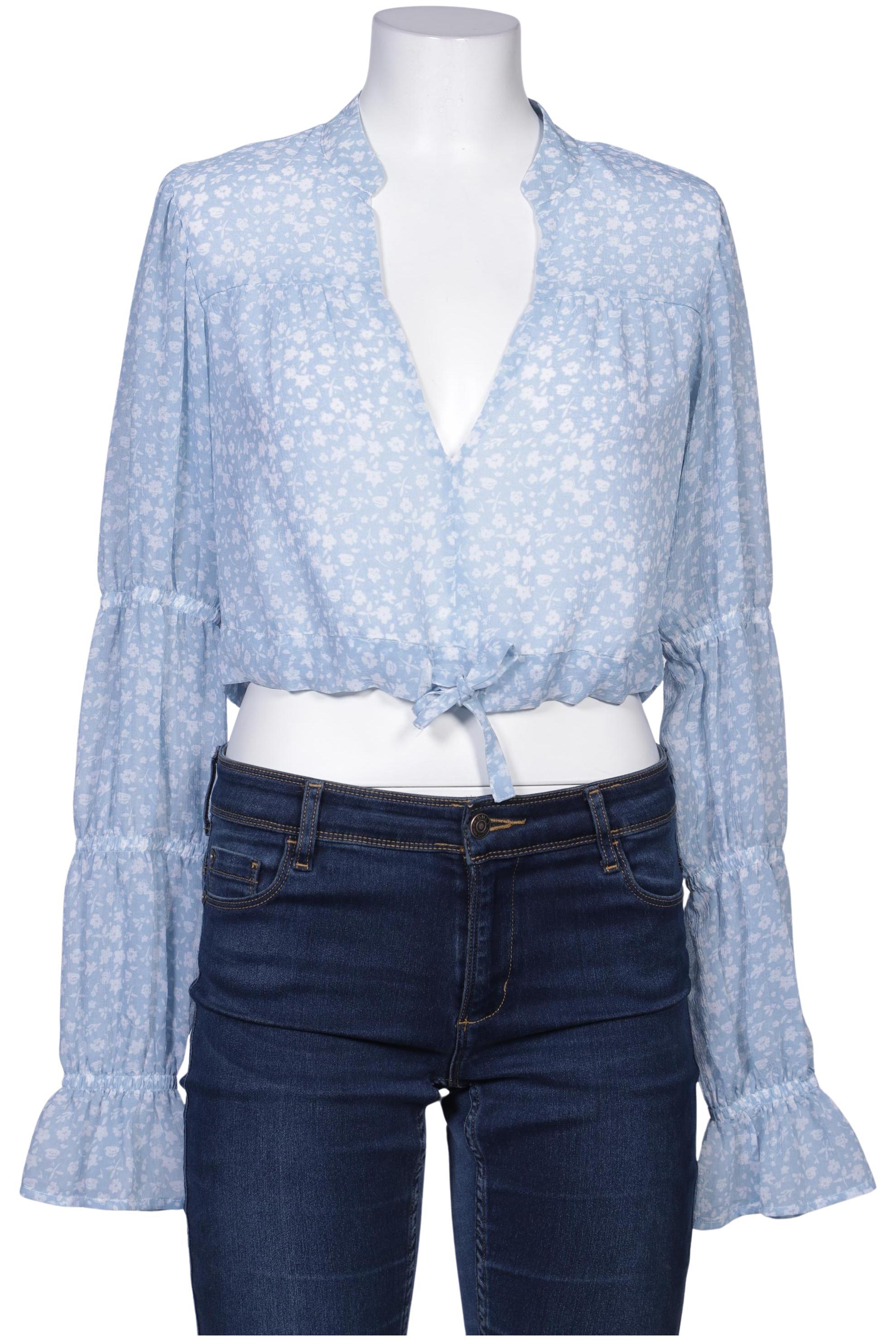 

Oui Damen Bluse, hellblau, Gr. 42