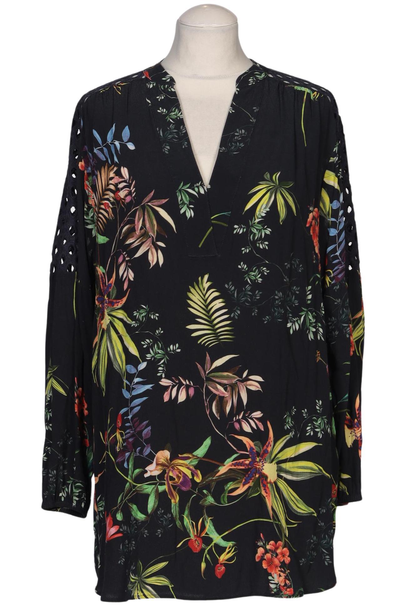 

Oui Damen Bluse, marineblau, Gr. 38