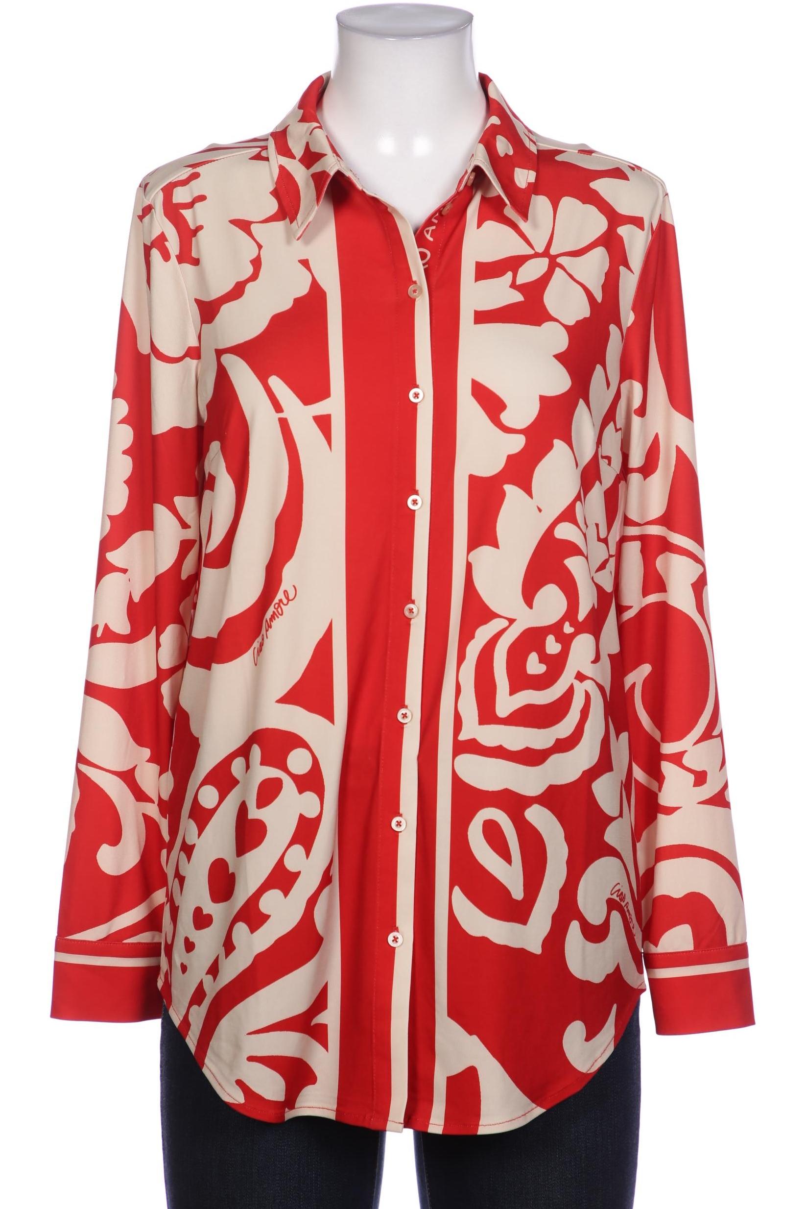 

Oui Damen Bluse, rot, Gr. 36