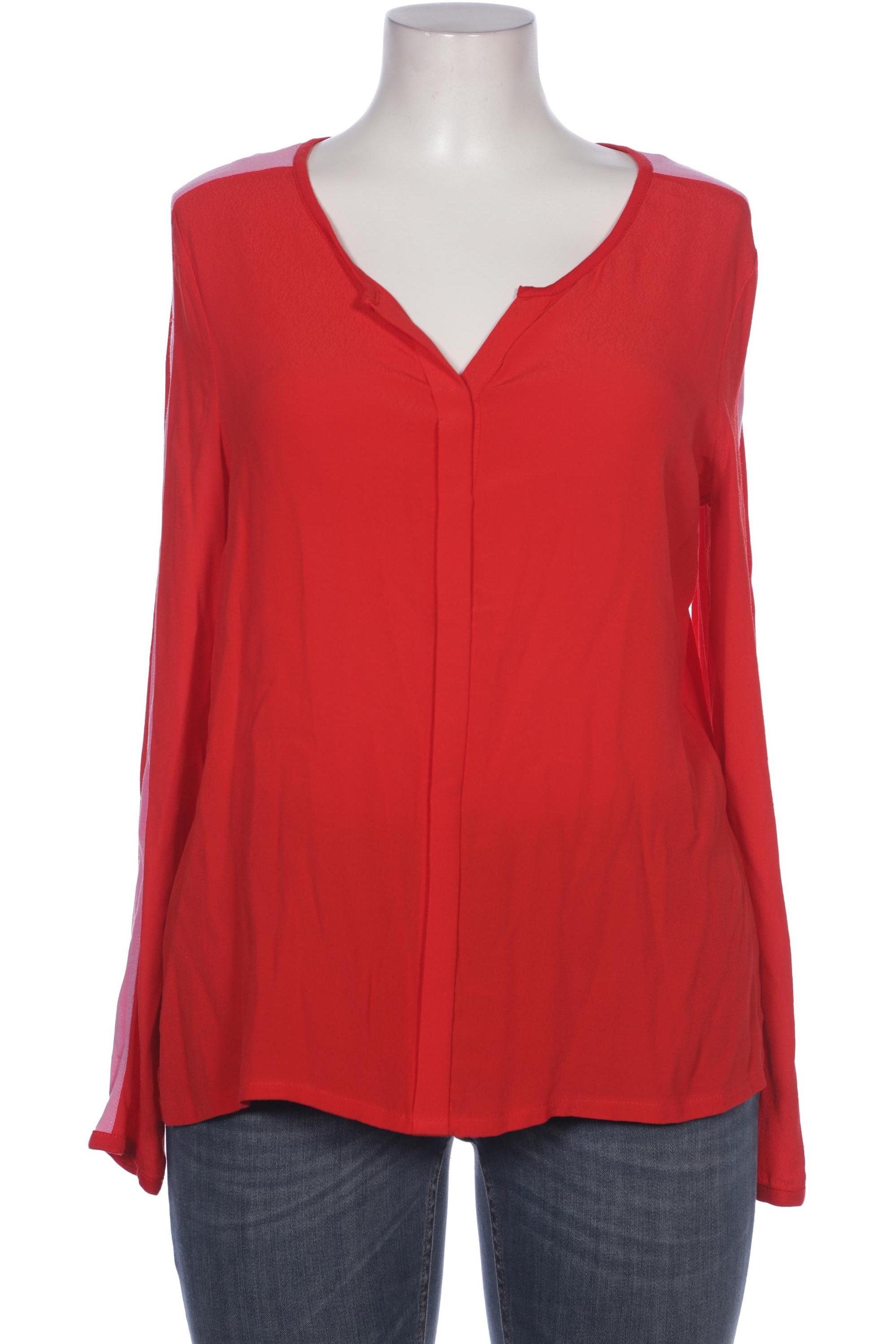 

Oui Damen Bluse, rot, Gr. 44