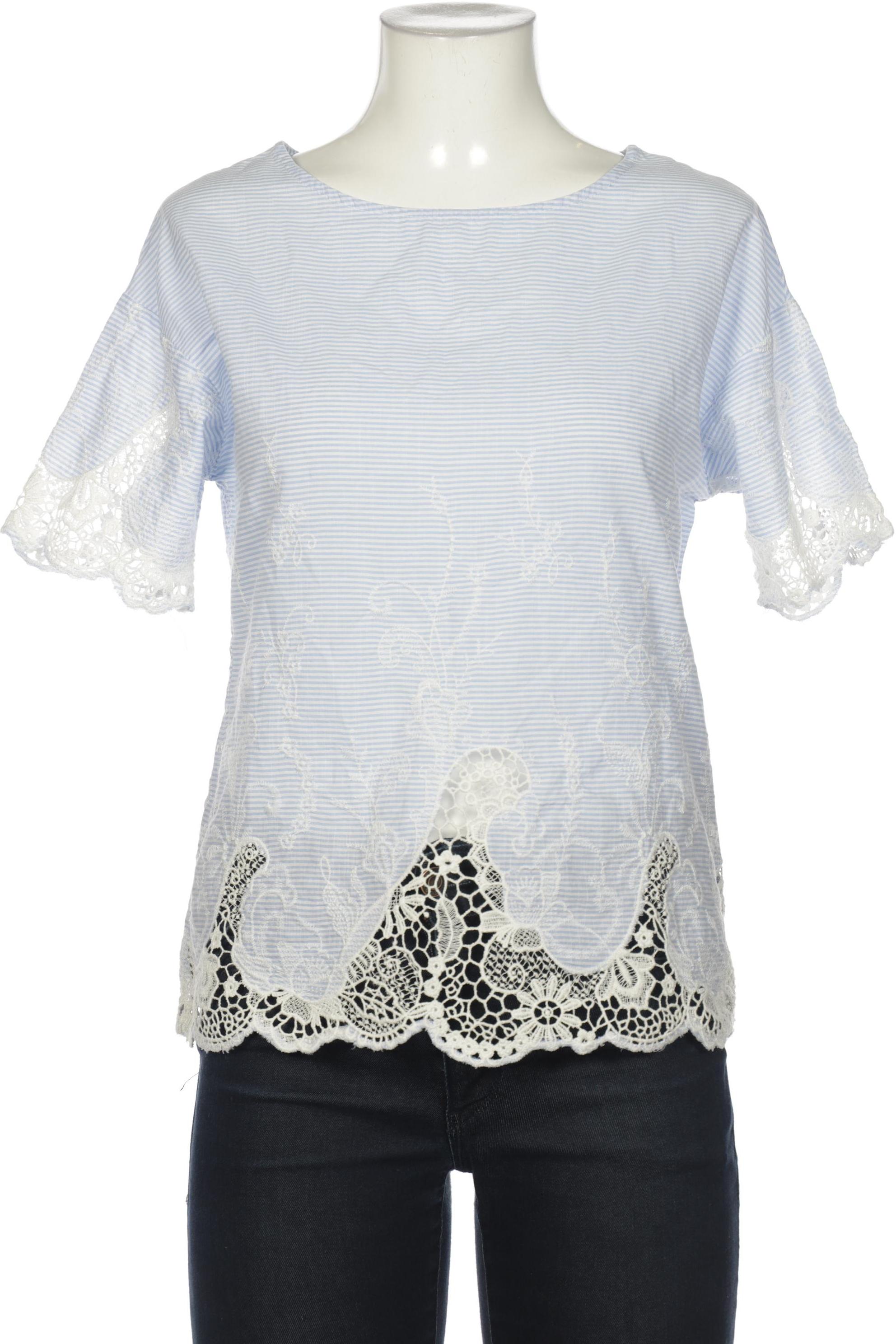 

Oui Damen Bluse, hellblau, Gr. 42