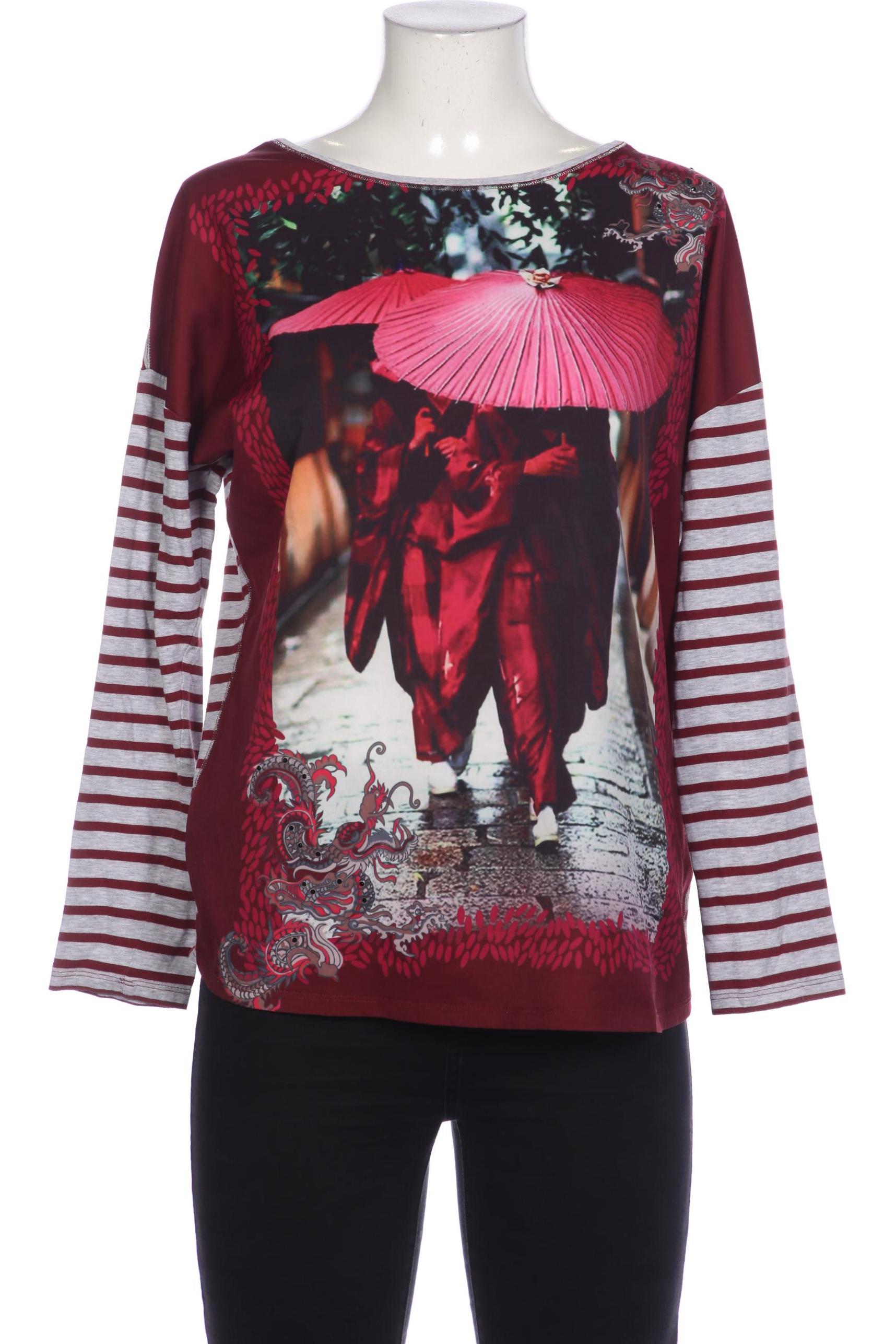 

Oui Damen Bluse, rot, Gr. 40
