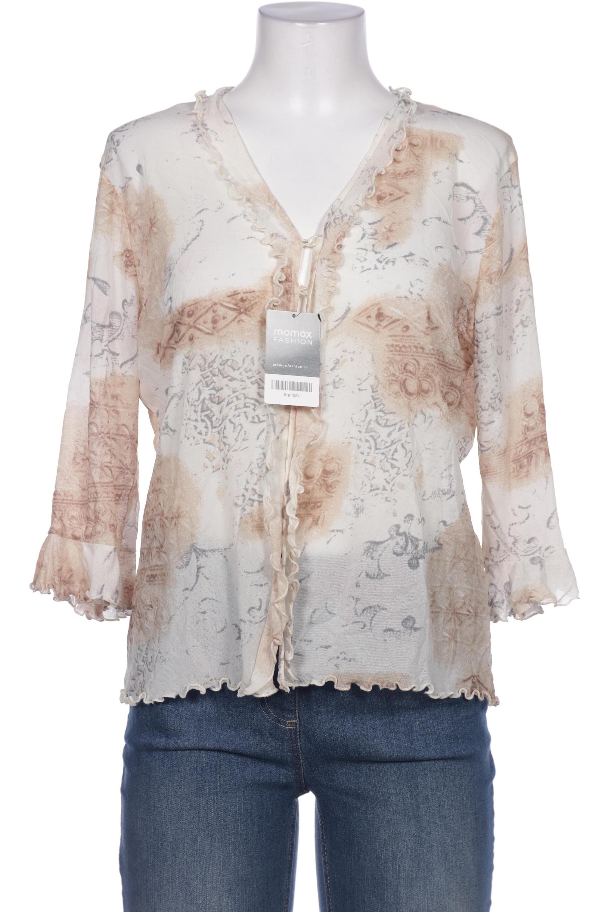 

Oui Damen Bluse, beige, Gr. 42