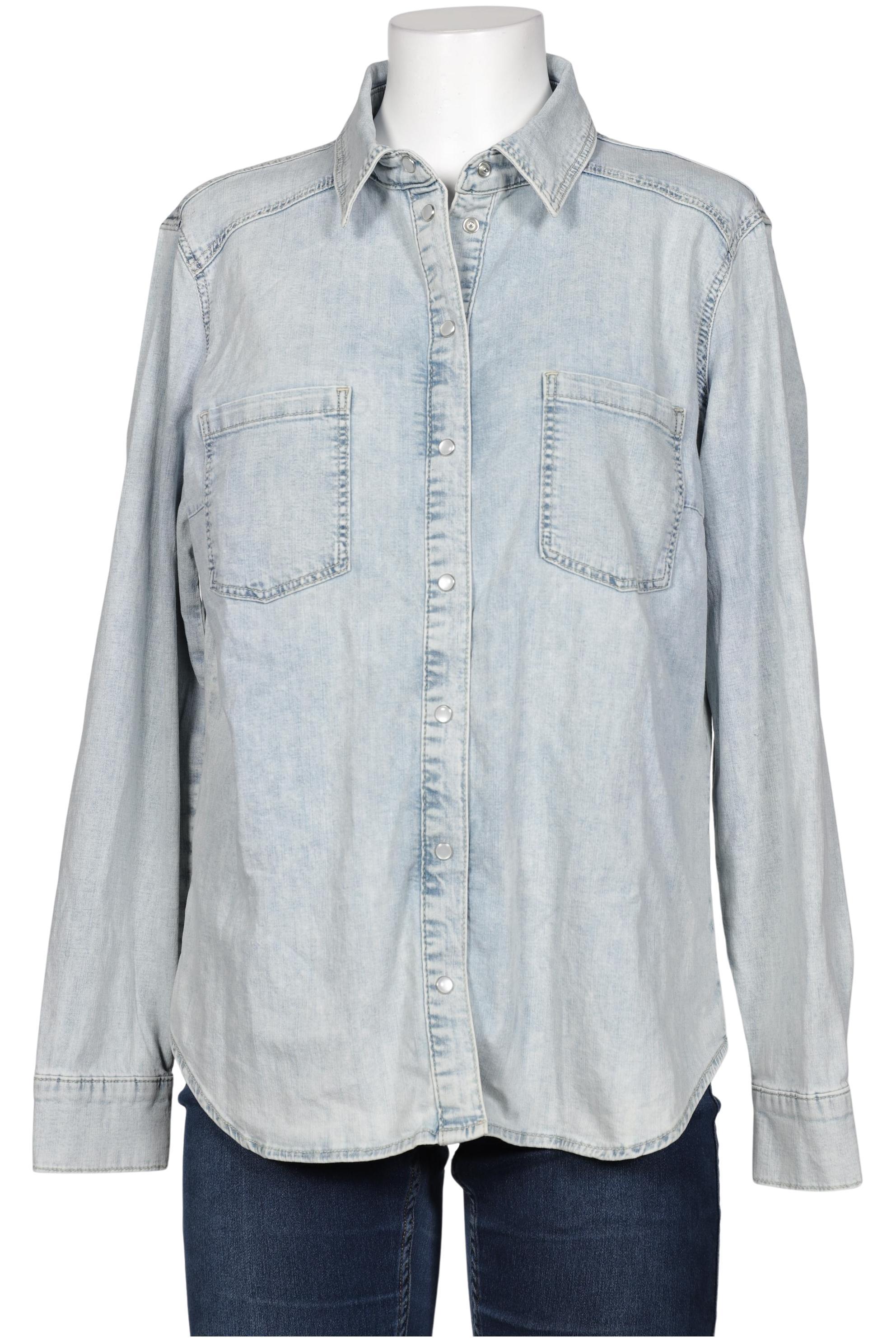 

Oui Damen Bluse, hellblau, Gr. 40