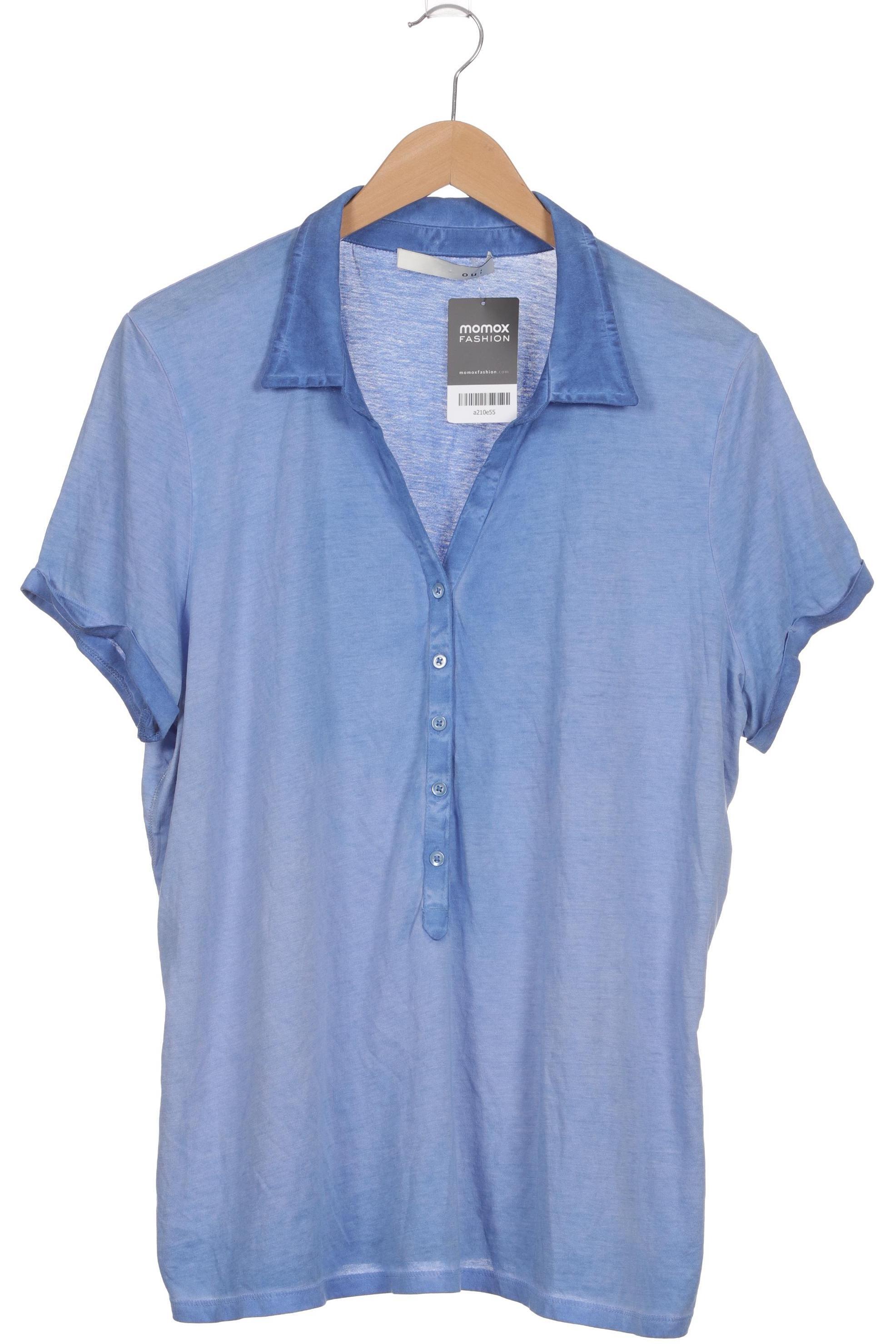 

Oui Damen T-Shirt, blau, Gr. 46