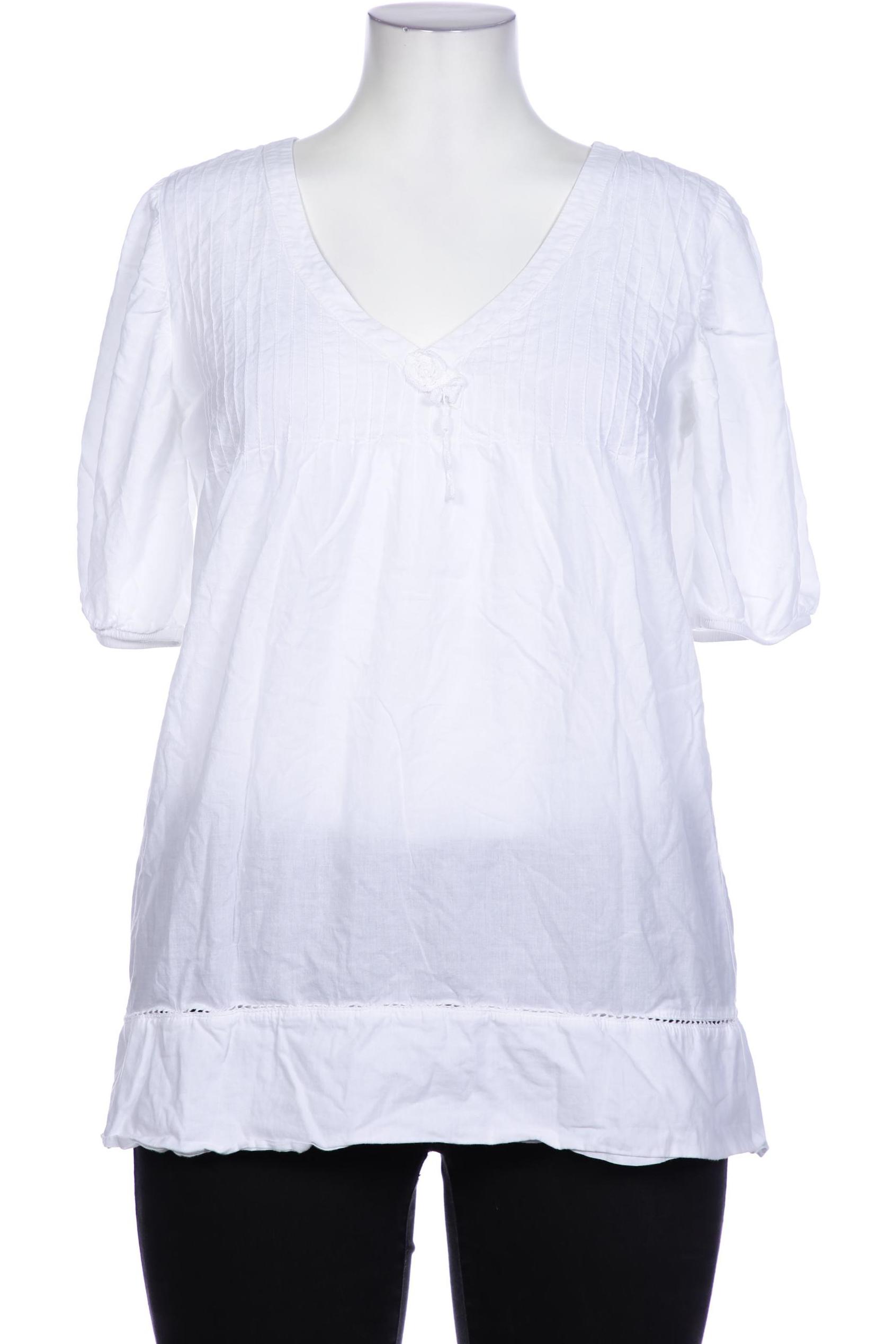 

Oui Damen Bluse, weiß, Gr. 42