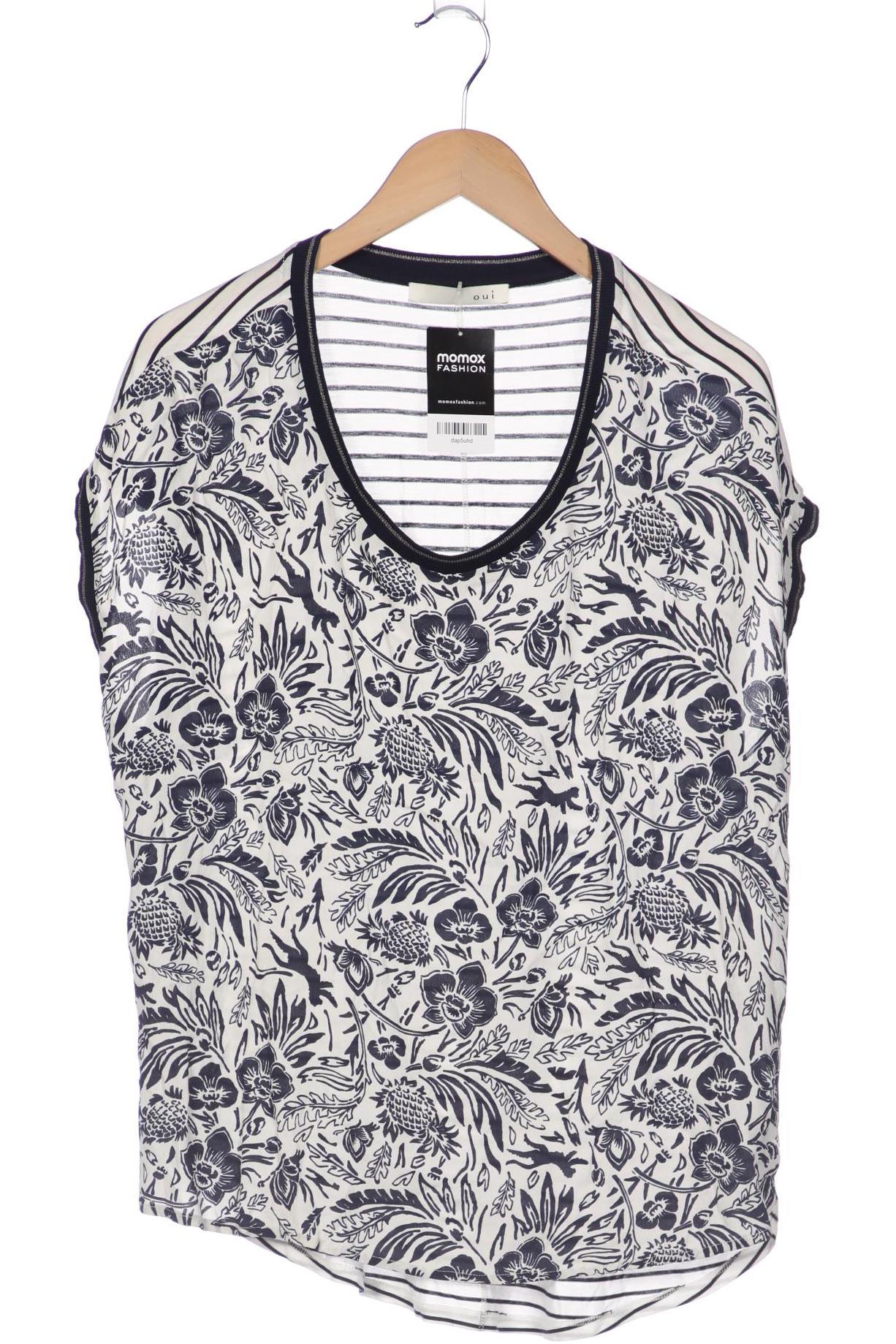 

Oui Damen Bluse, weiß, Gr. 46