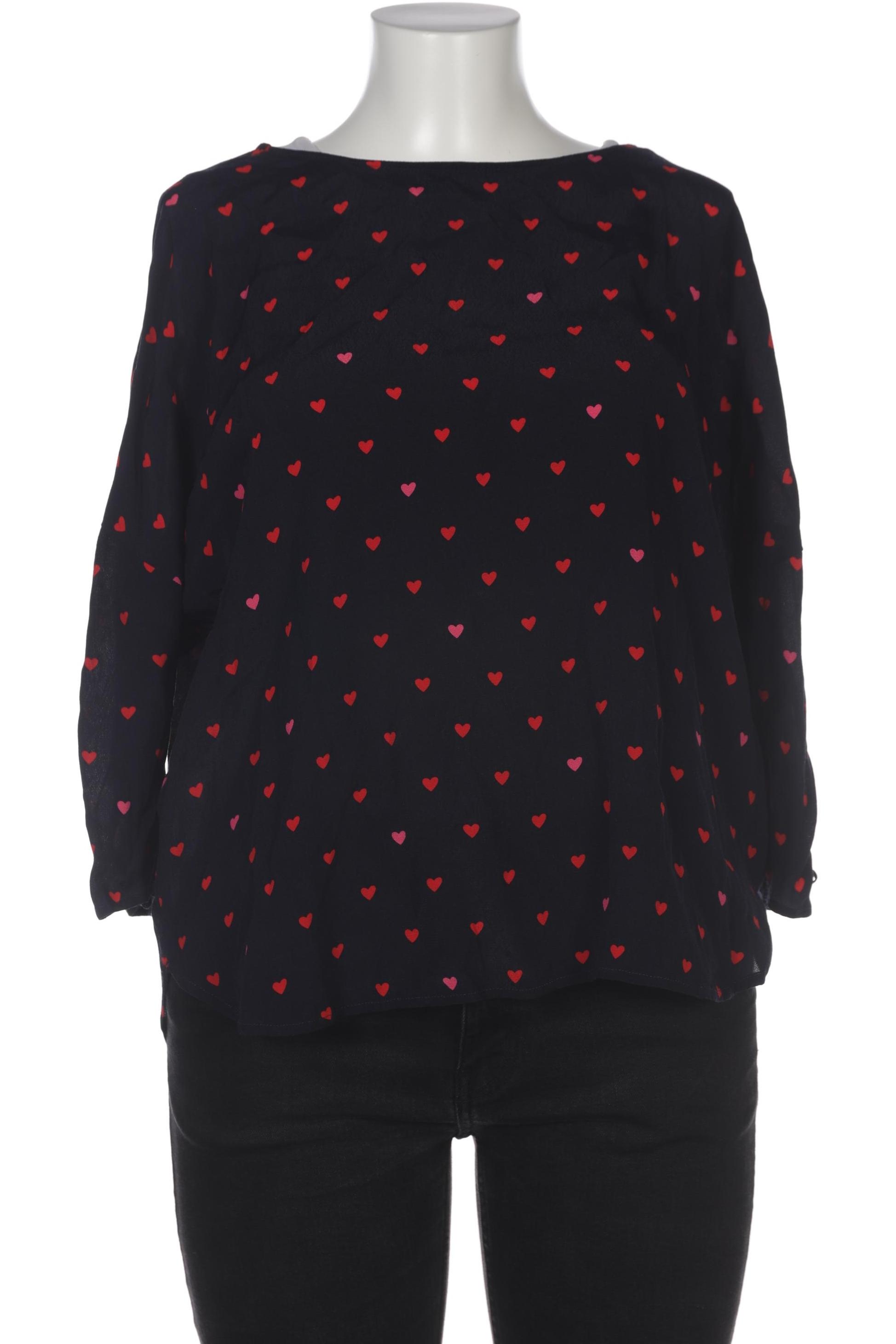 

Oui Damen Bluse, marineblau, Gr. 44