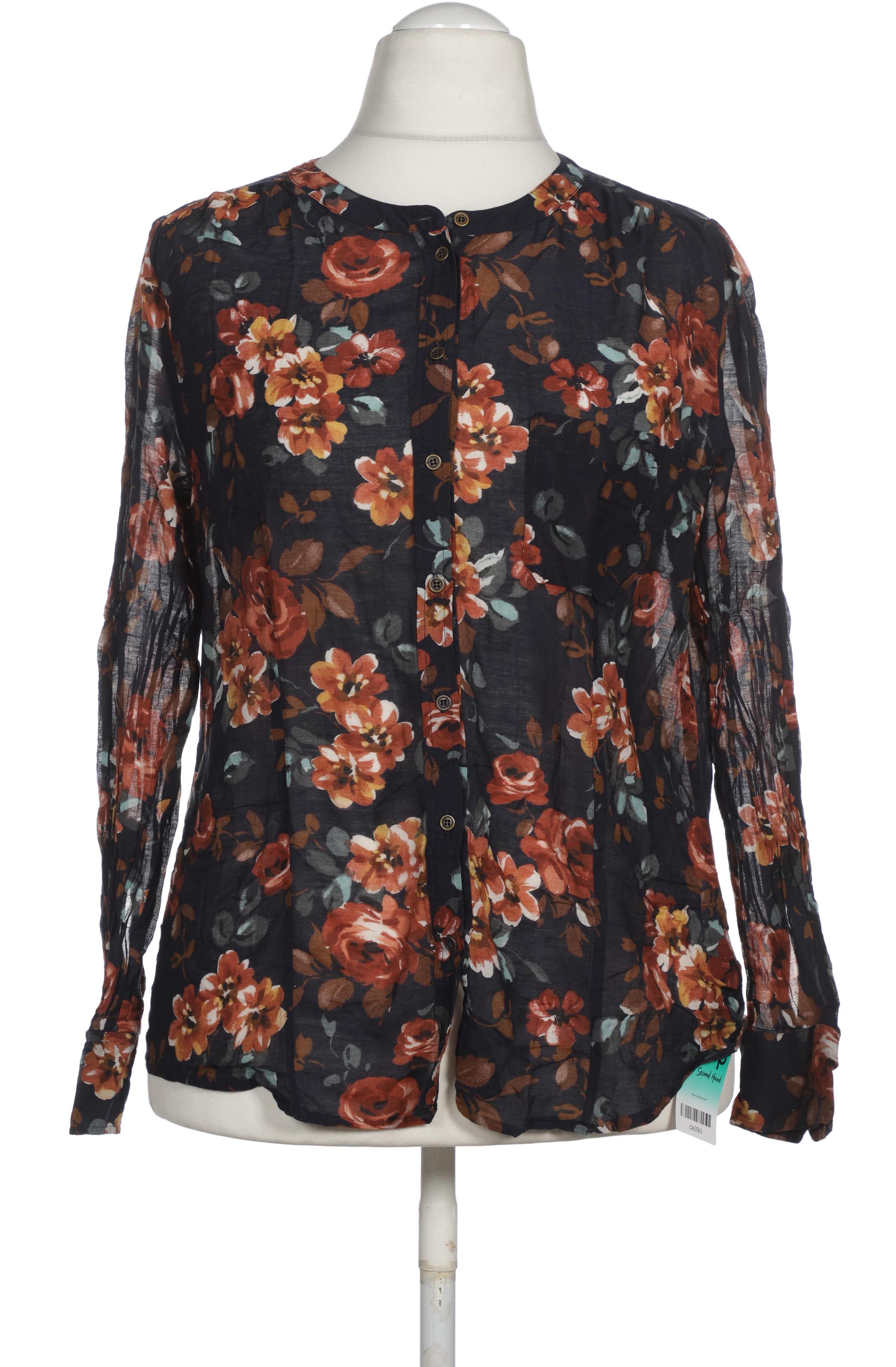 

Oui Damen Bluse, blau, Gr. 44