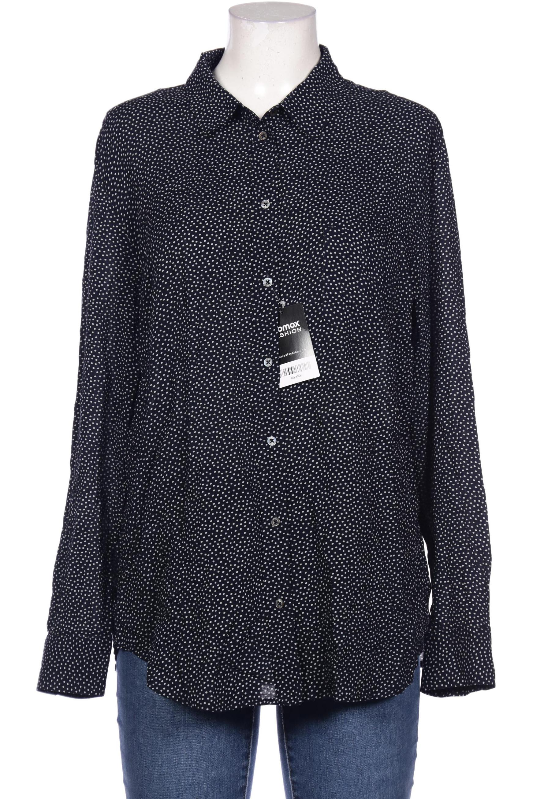 

Oui Damen Bluse, marineblau, Gr. 42