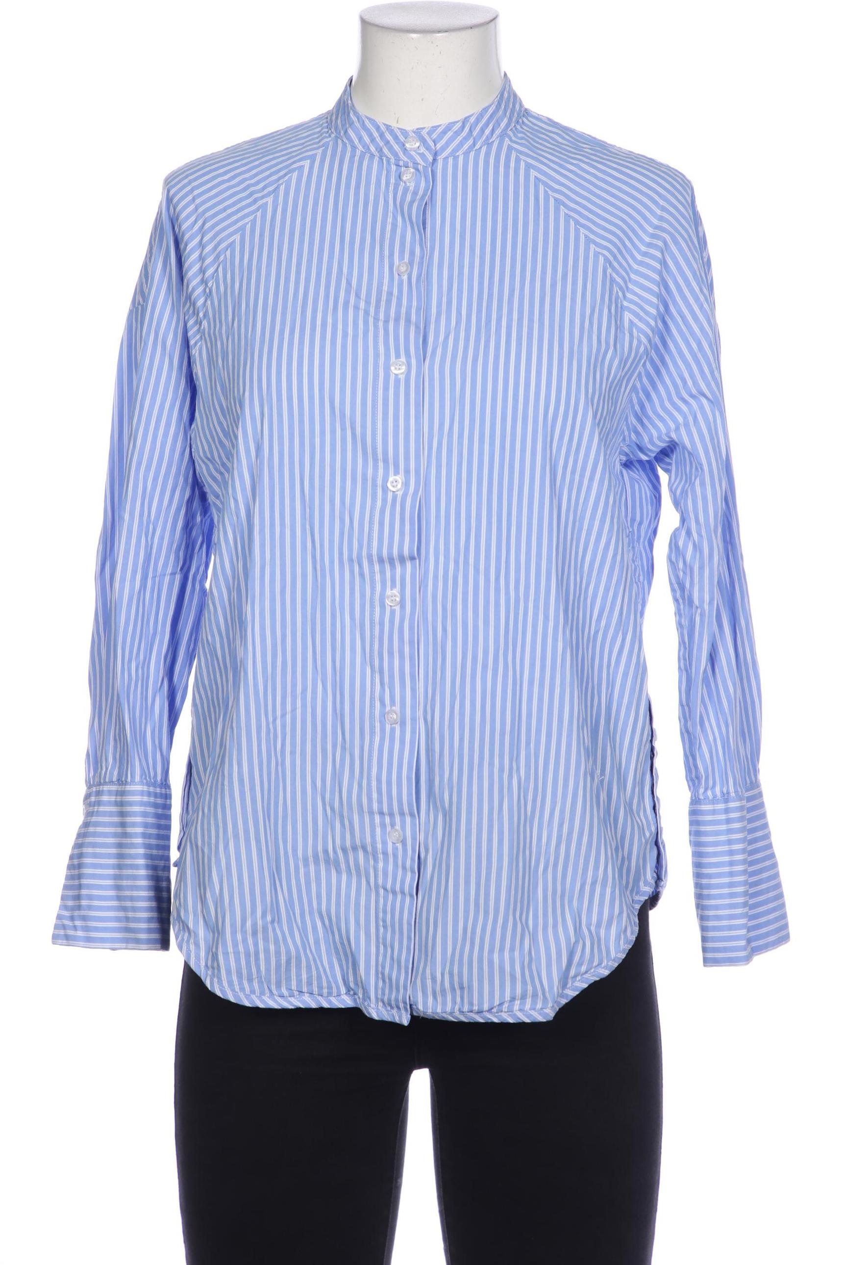

Oui Damen Bluse, blau, Gr. 38